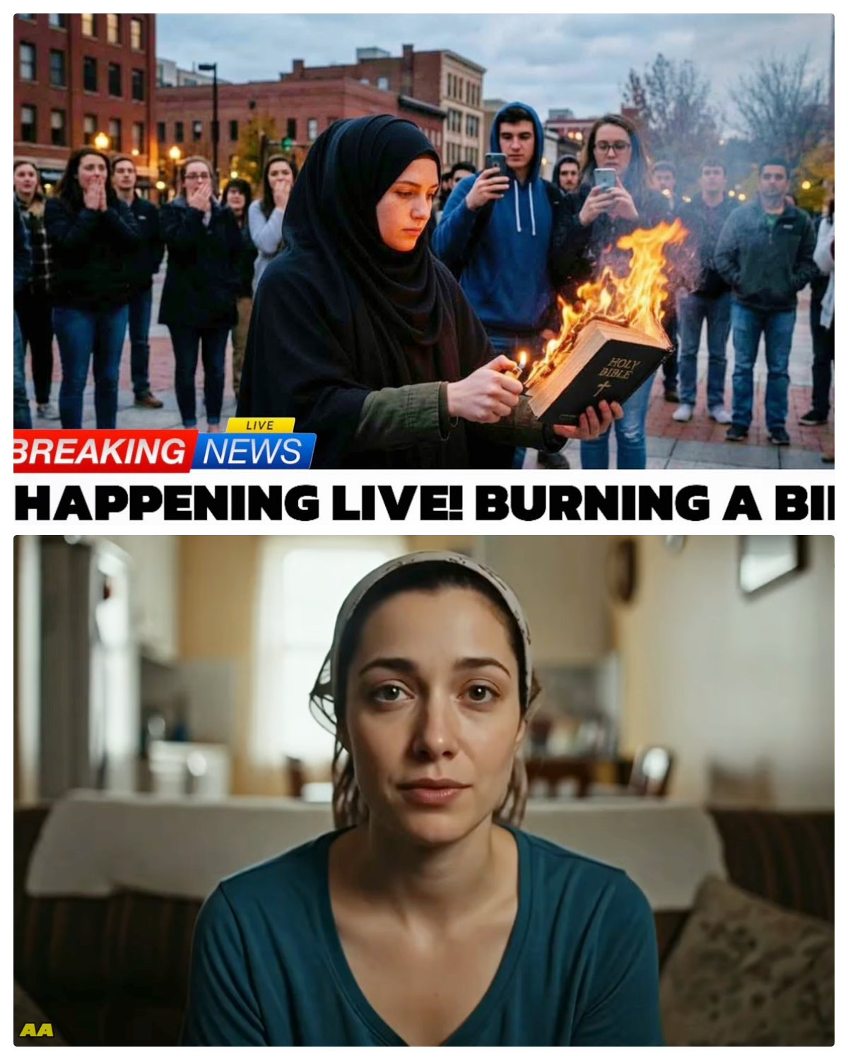 American Girl Who Converted to Islam and Burned Her Bible Abandons Islam and Returns to Jesus