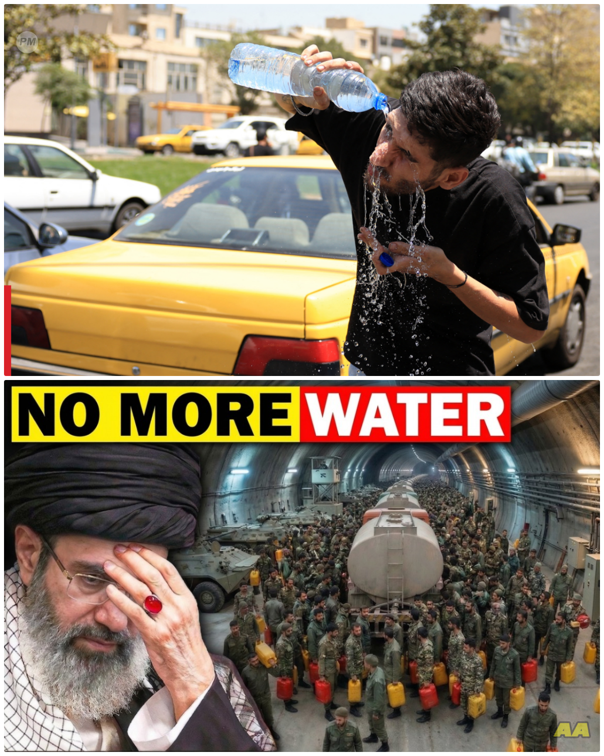 Iran’s Worst Fear Is Here: Mullahs FLEE as Tehran Faces EVACUATION, 88 Million People Without Water