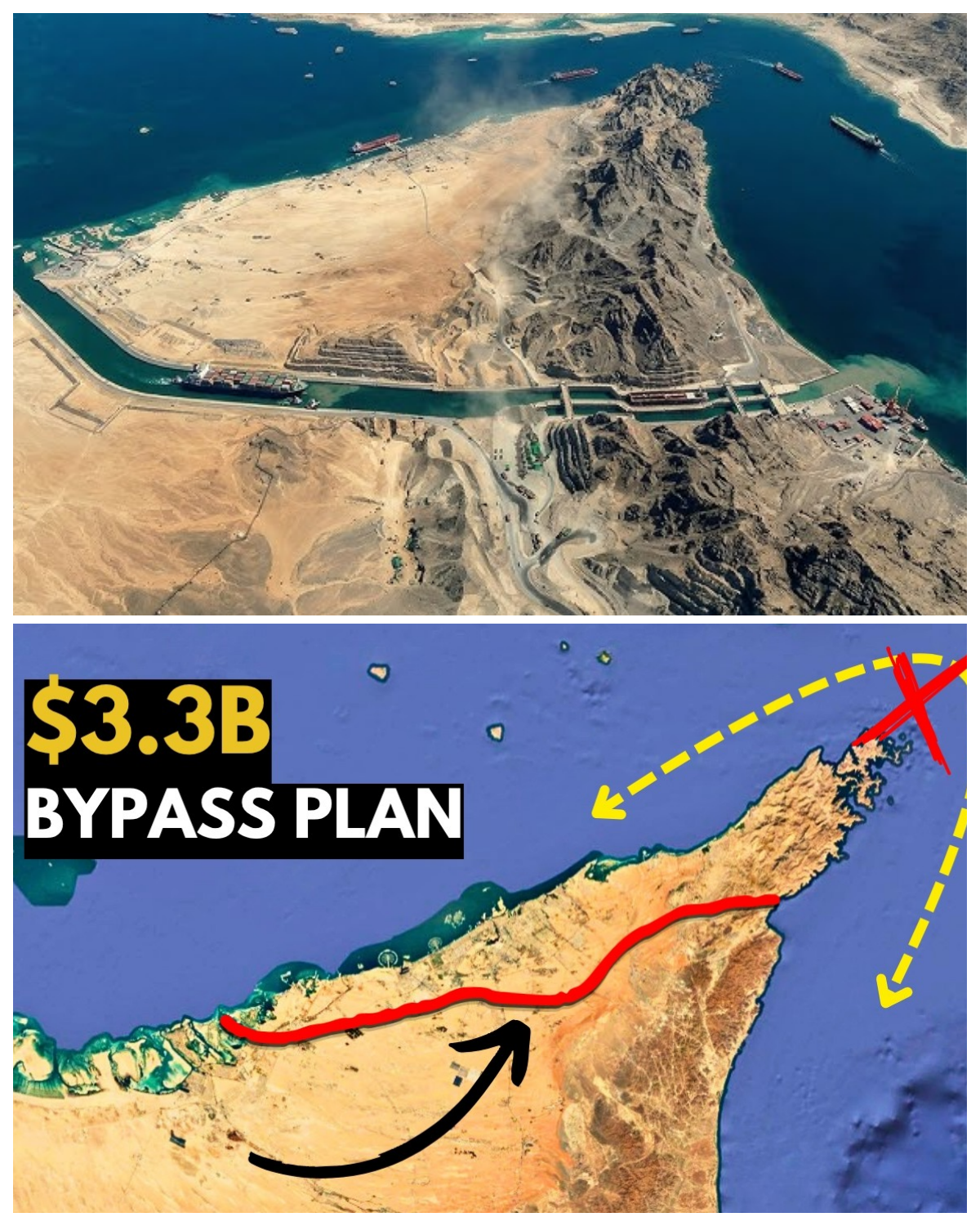 The $3.3B Plan to Bypass the Strait of Hormuz