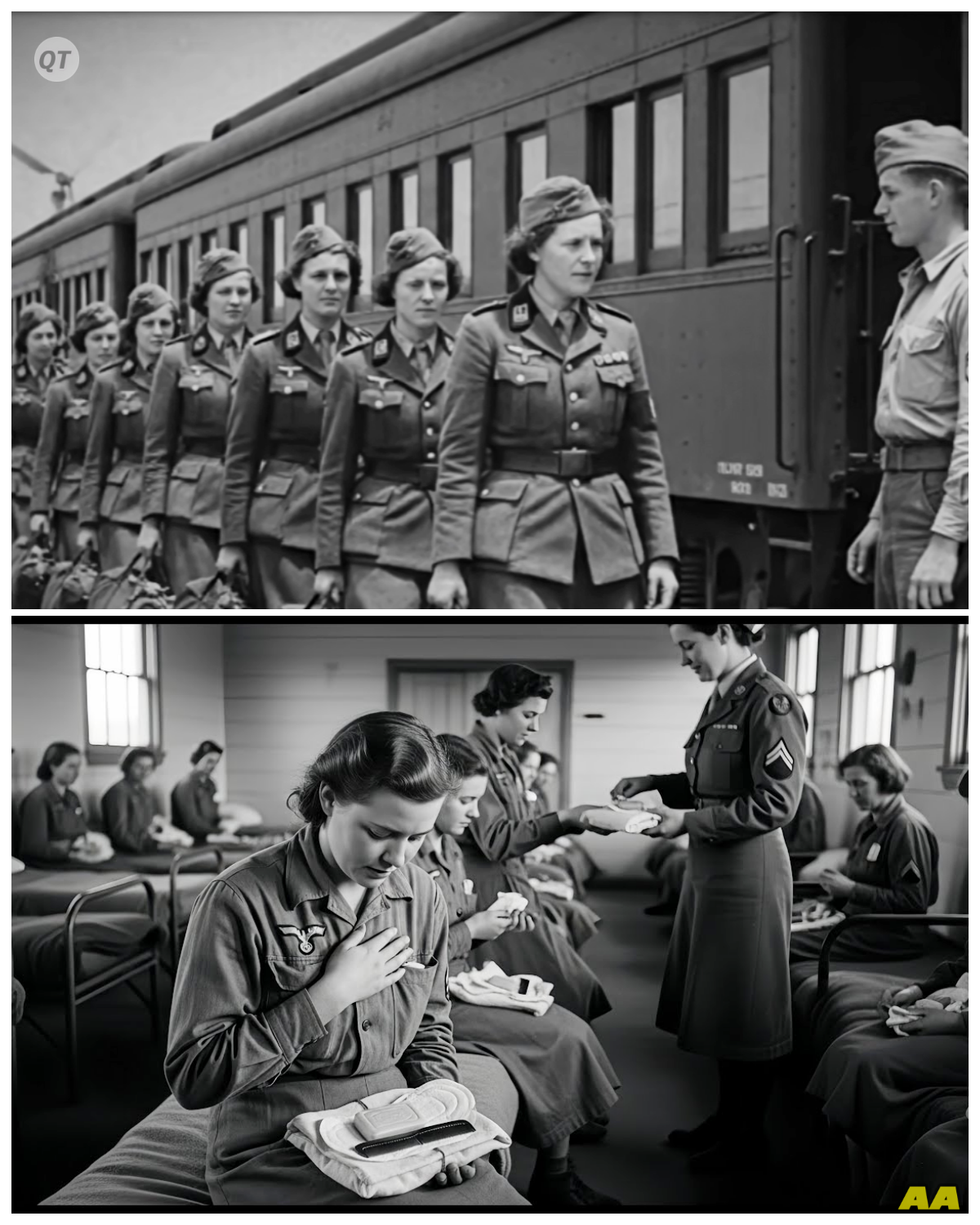 German Women Pows In Texas Broke Down When Given Sanitary Pads-ZZ