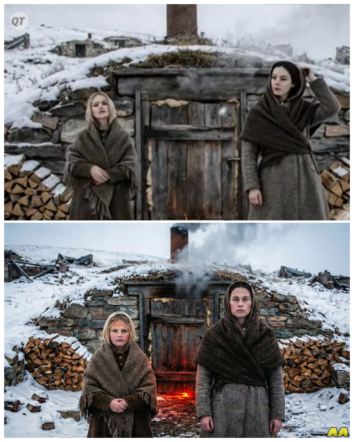 Thrown Out at –30°F, a Mother & Daughter Found a Root Cellar — What They Built Stunned Town-ZZ