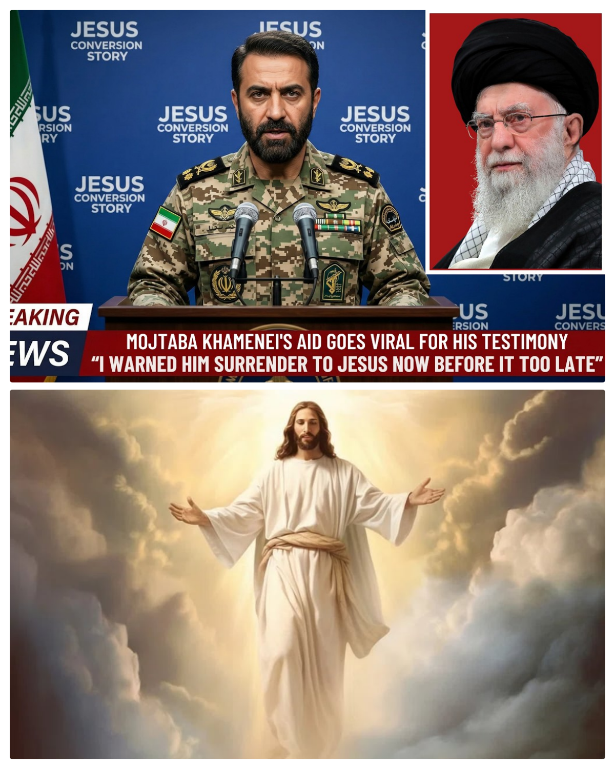 Mojtaba Khamenei’s Aid Goes Viral For His Testimony: ”I warned Him…Surrender to Jesus Now”