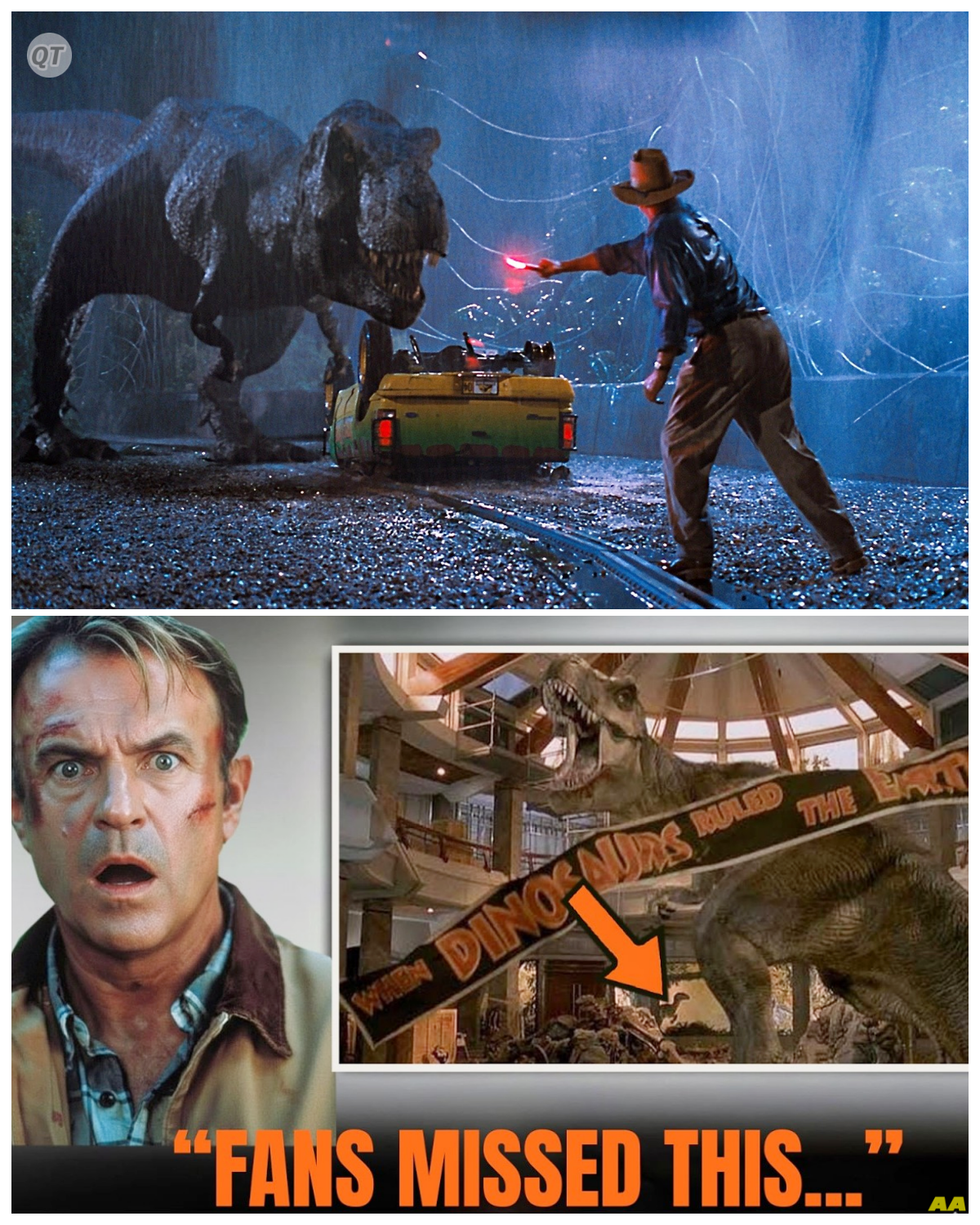 “12 Shocking Facts About Jurassic Park That Will Change How You View the Film!” -ZZ  Get ready to be amazed as we reveal 12 shocking facts about “Jurassic Park” that will forever alter your perception of this iconic movie! From the intense challenges faced by the cast and crew to the unexpected inspirations behind the story, these insights will provide a deeper understanding of the magic that brought dinosaurs back to life on the big screen. Buckle up for a wild ride through the making of a film that remains a staple of pop culture!