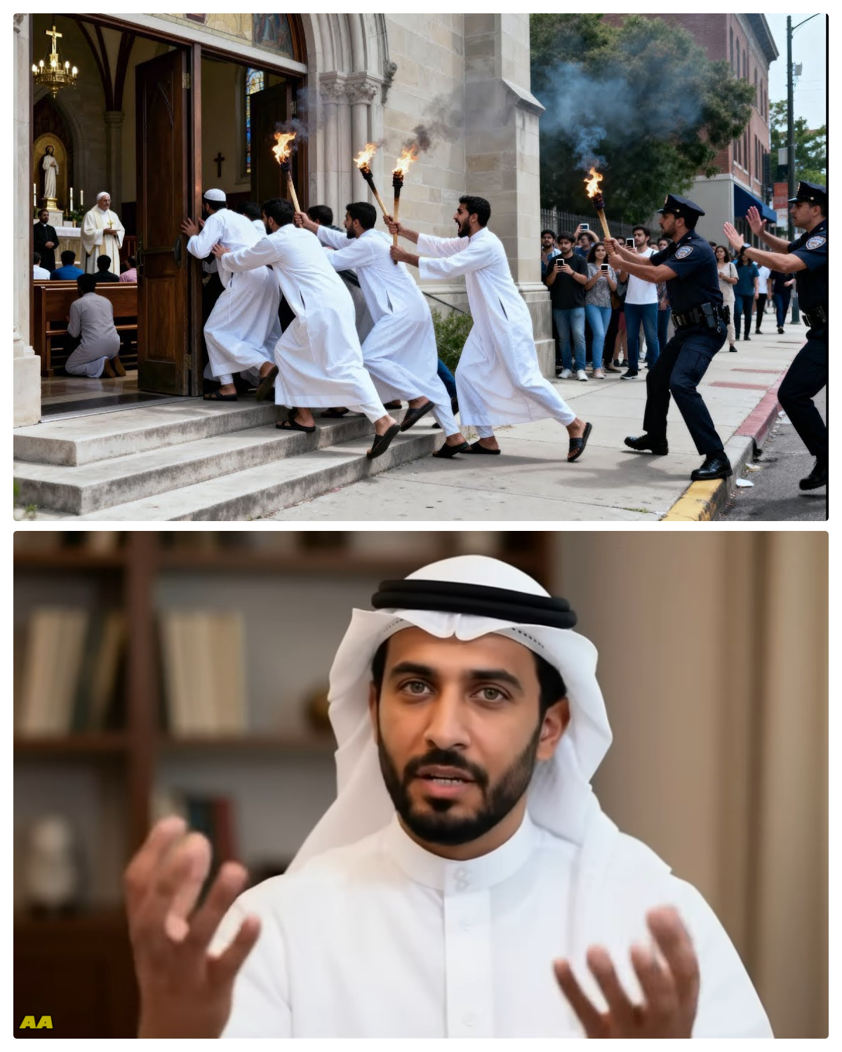 Muslims Stormed a Church to Burn the Eucharist Then THIS HAPPENED…