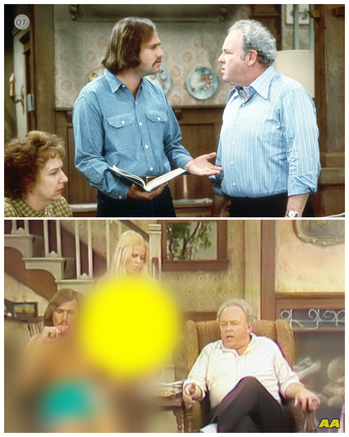 “Why CBS Banned ‘All in the Family’ for a Month: The Scene That Crossed the Line!” -ZZ  In a notable incident in television history, CBS decided to ban ‘All in the Family’ for a month due to a controversial scene! What made this moment so provocative, and how did it resonate with audiences? Join us as we explore the implications of this ban on the iconic series! The full story is in the comments below.