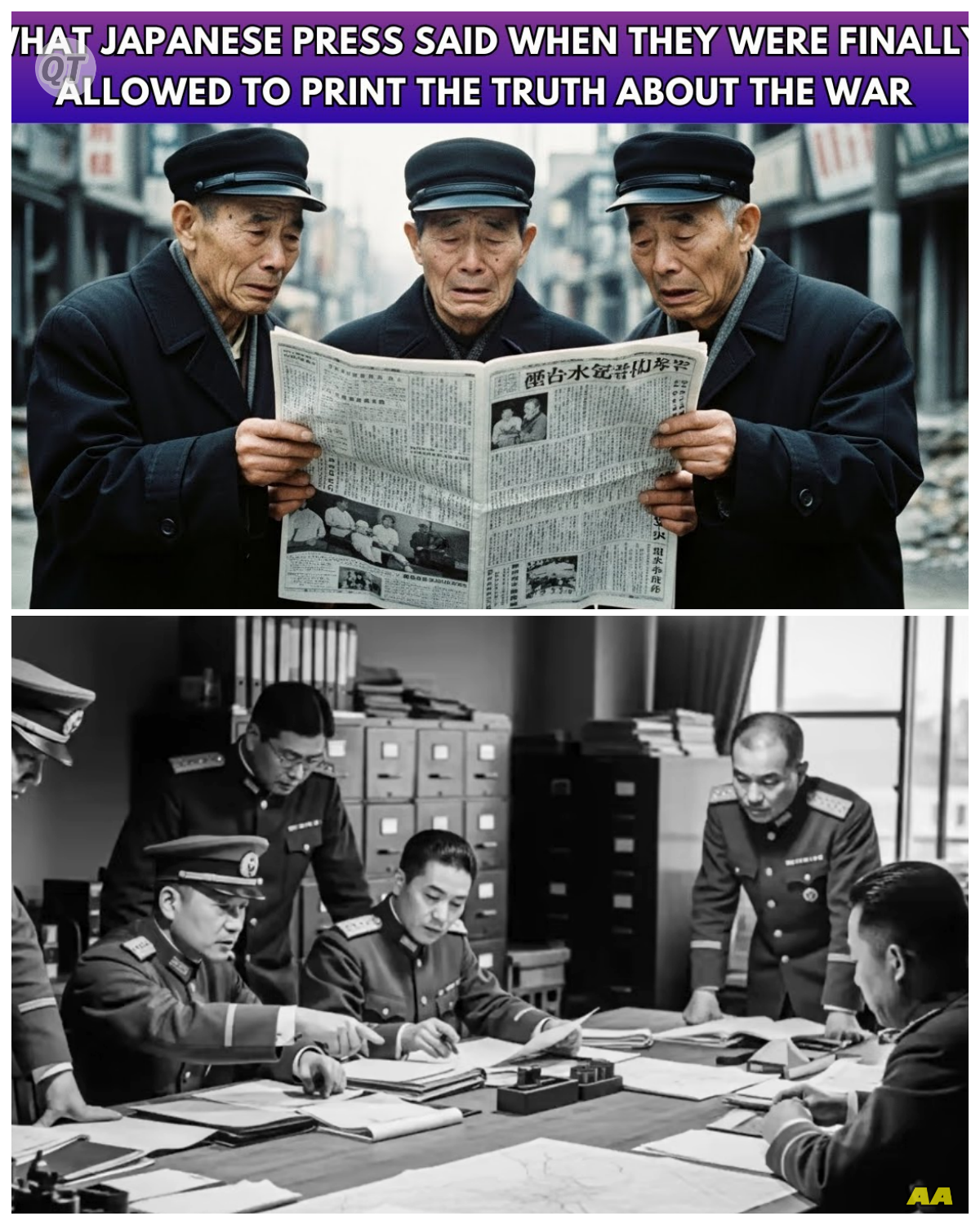What Japanese Press Said When They Were Finally Allowed To Print The Truth About The War-ZZ