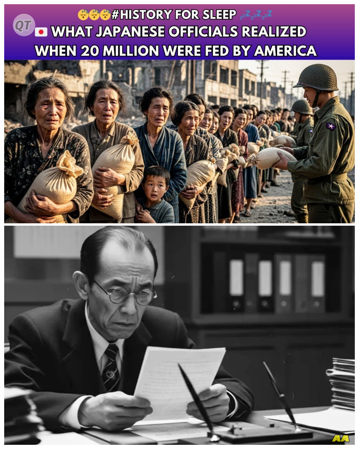 What The Japanese Officials Realized When 20 Million Were Fed by America-ZZ