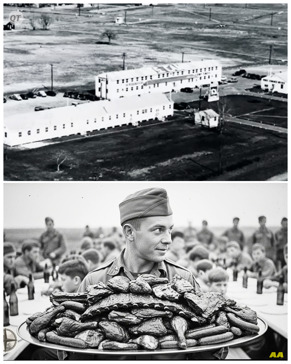 German Women POWs Stunned by First Taste of American BBQ-ZZ
