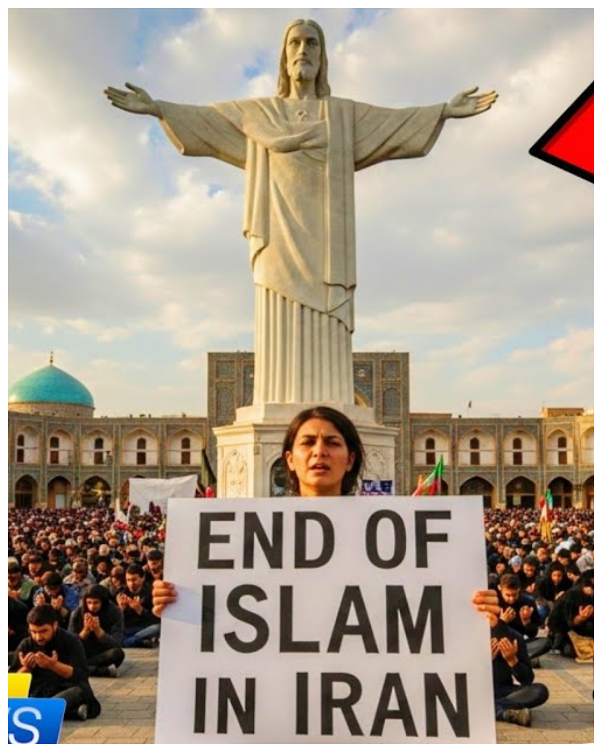 MIRACLE IN IRAN: Millions Convert to Christianity in Tehran After Ali Khamenei’s Death