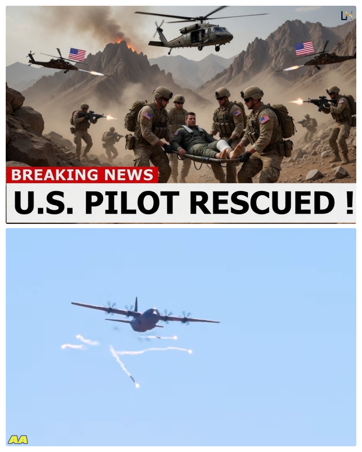 Breaking: U.S. Pilot Rescued By Insane Joint U.S. Military Operation | Historic Moment