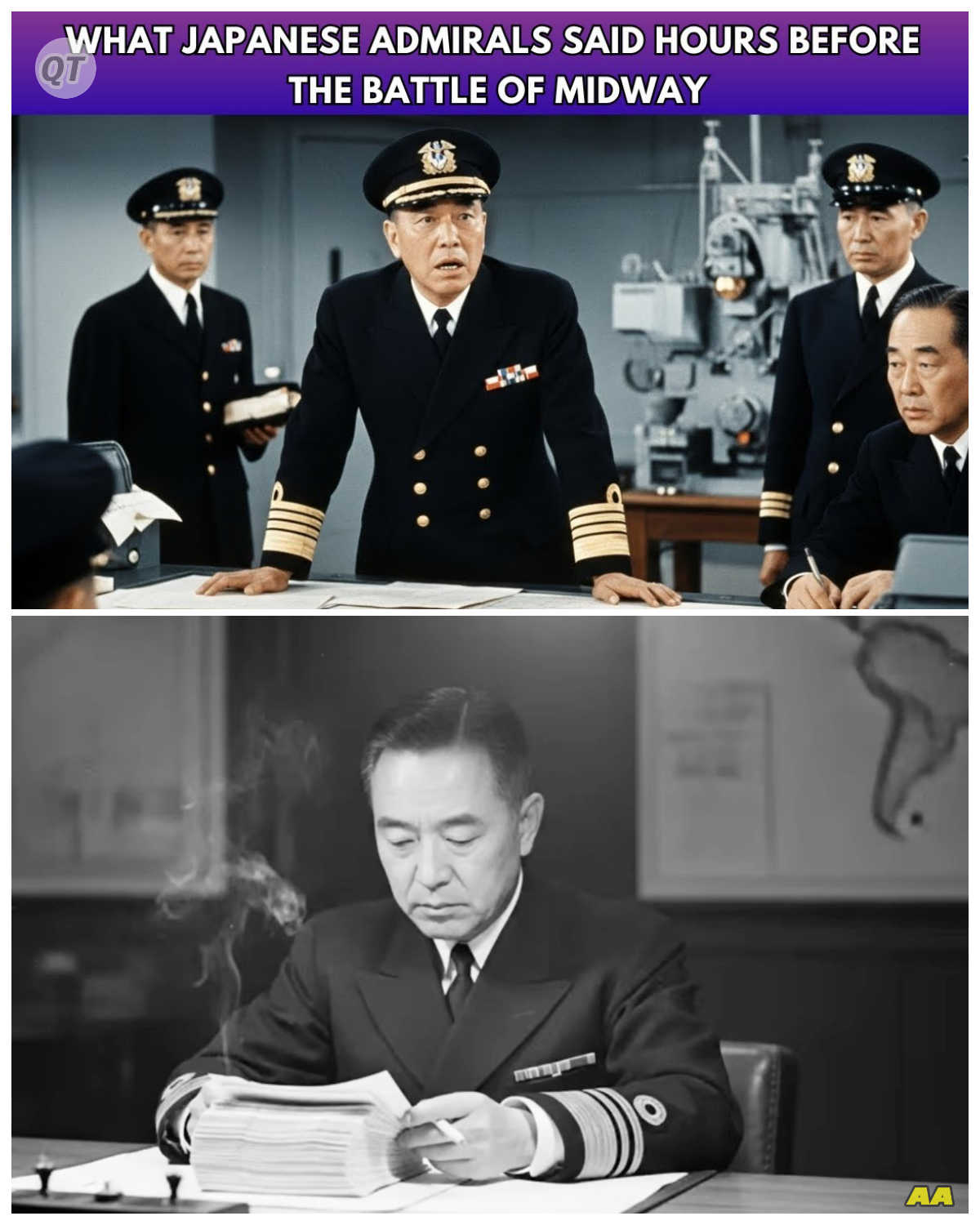 What Japanese Admirals Said Hours Before The Battle of Midway-ZZ