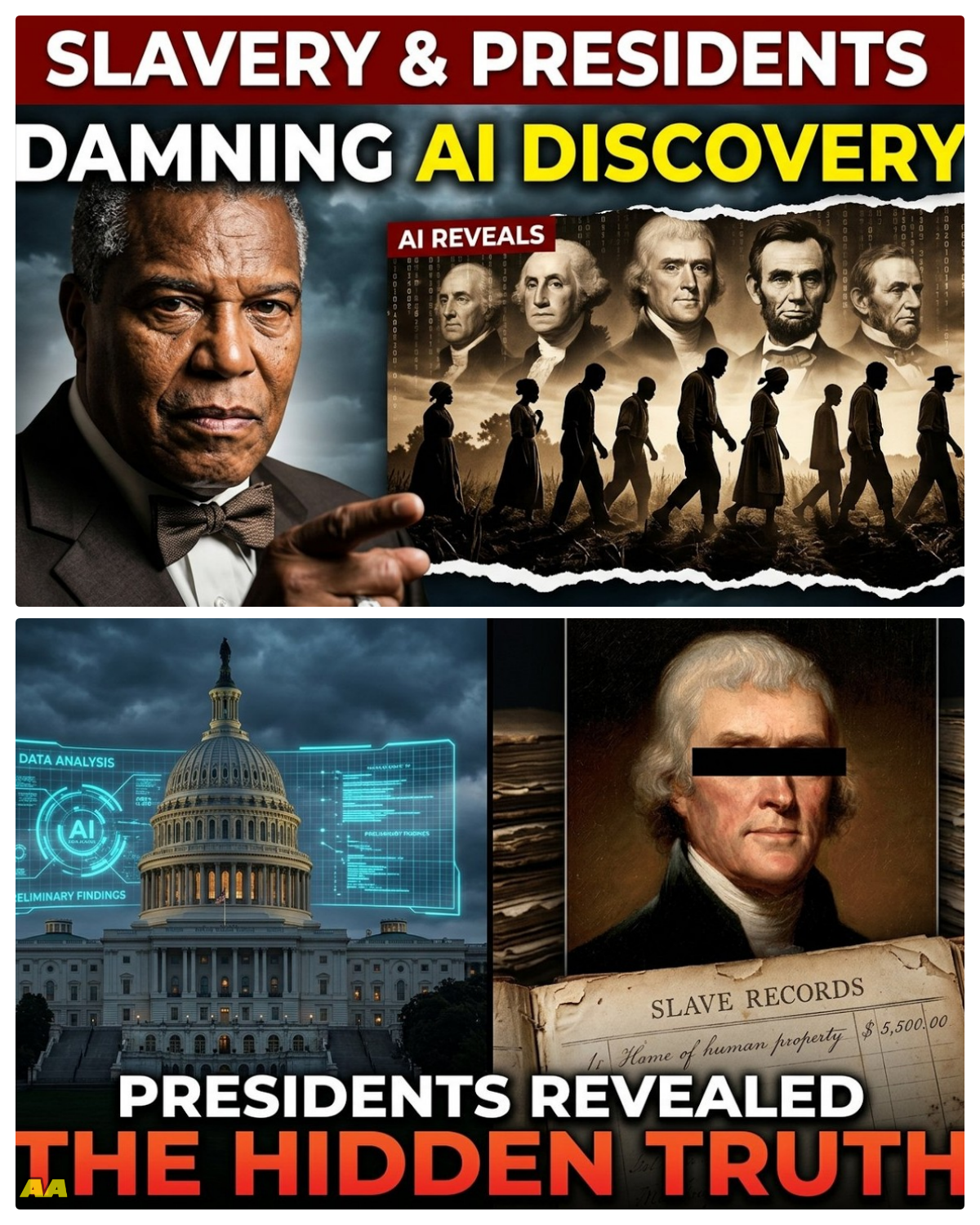 AI Exposed Every U.S. President’s Ties To Slavery — The List Is DEVASTATING