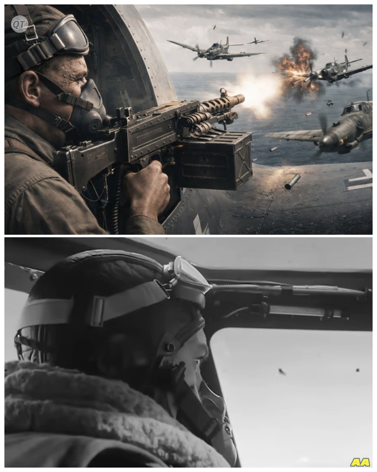 How One Gunner’s “S.U.I.CIDAL” Tactic Destroyed 12 Bf 109s in 4 Minutes — Changed Air Combat Forever-ZZ