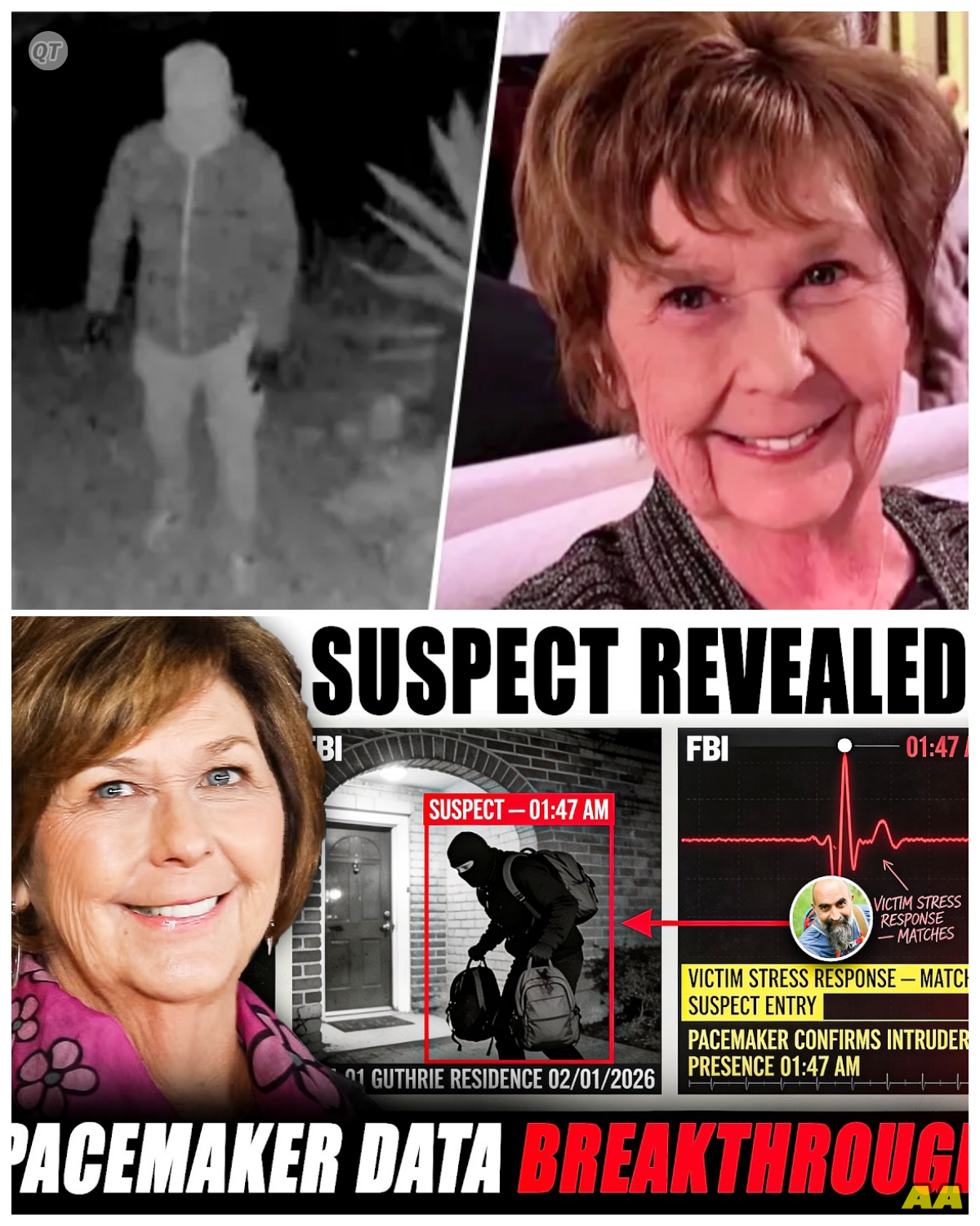 “Shocking Revelation: FBI Decodes Nancy Guthrie’s Pacemaker Data — What They Found Will Astound You!” -ZZ  In an astonishing turn of events, the FBI has decoded the pacemaker data of Nancy Guthrie, leading to shocking findings that could have significant implications for the case! What crucial details were uncovered, and how will they affect the ongoing investigation? The unfolding story is one you won’t want to miss! The full story is in the comments below.