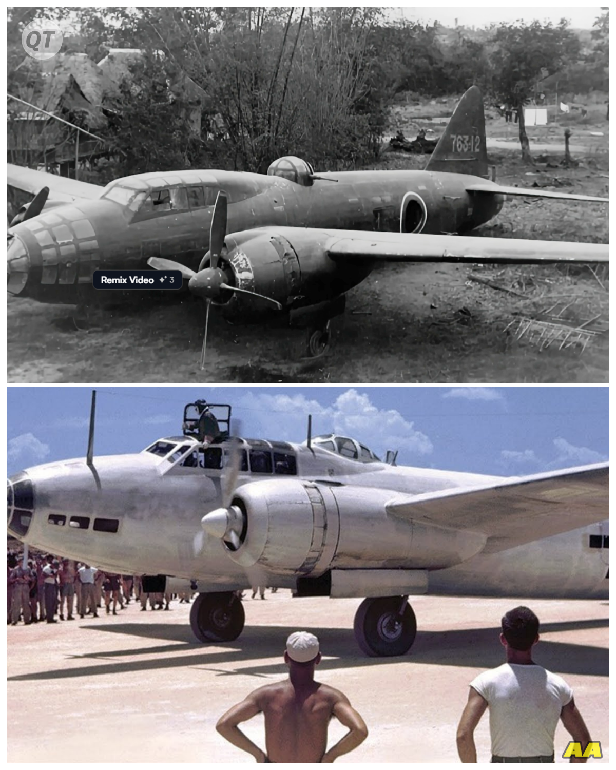 US Pilots Examined A Captured Betty Bomber — Couldn’t Understand Why It Had Unprotected Fuel Tanks-ZZ