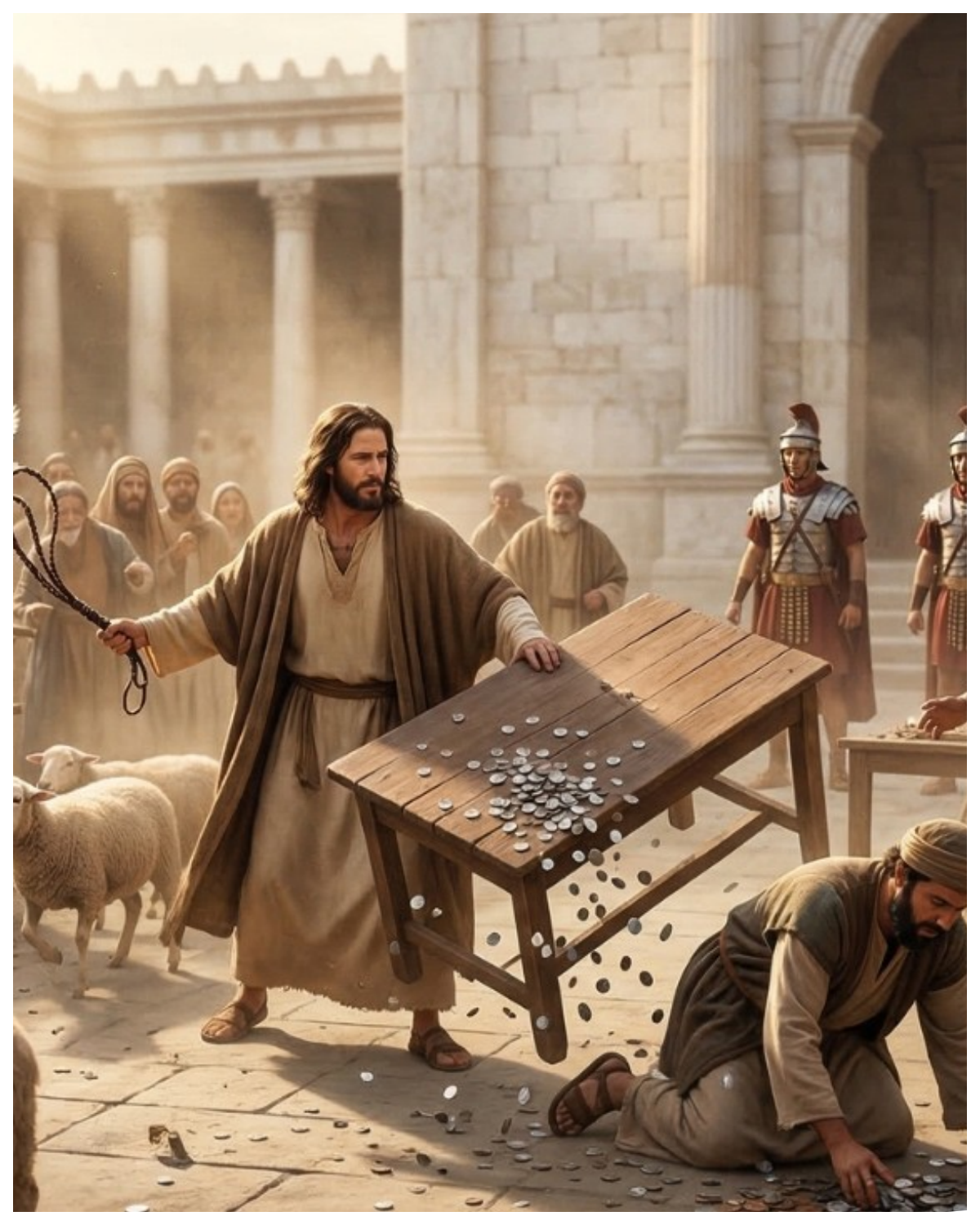 The Shocking Day Jesus Cleansed the Temple | Chaos Unleashed in Jerusalem!