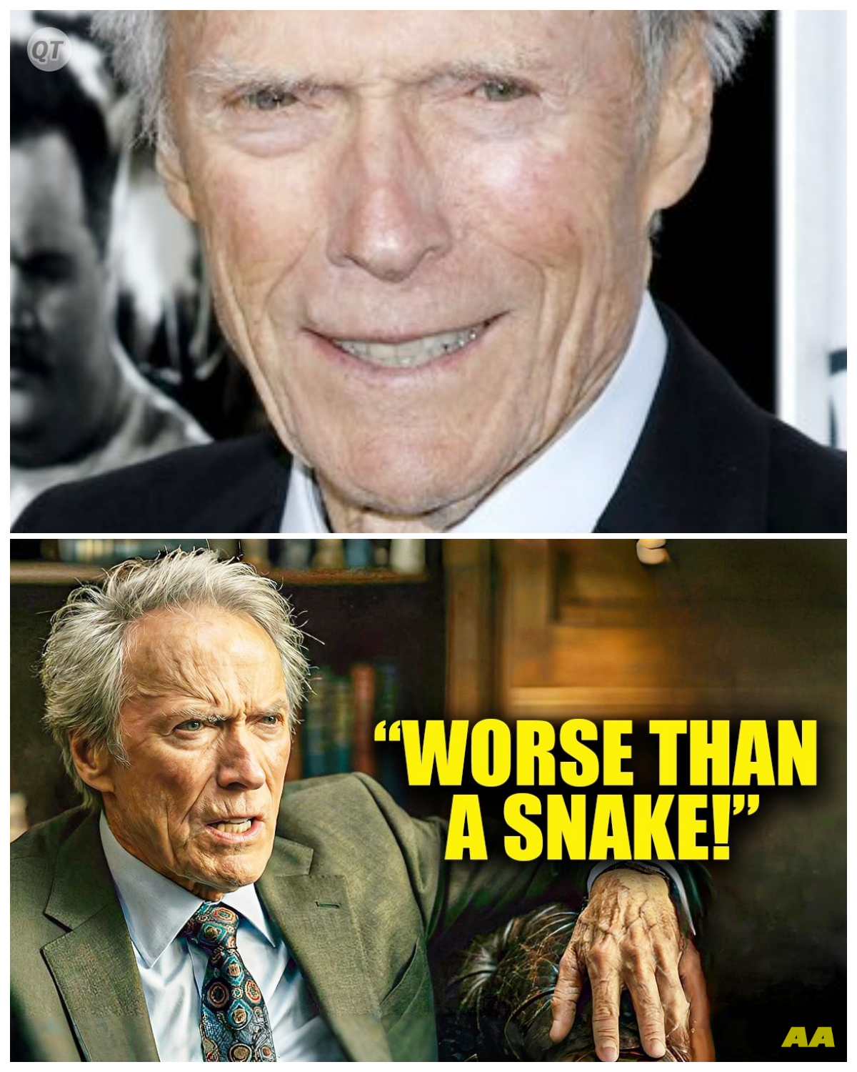 “Clint Eastwood’s Dark Revelation: ‘He Was The Devil!’—A Shocking Tale of Fear and Betrayal!” -ZZ In a sensational twist that has left the entertainment world buzzing, Clint Eastwood breaks his silence with a chilling statement: “He was the devil!” As the actor peels back the layers of his past, a haunting narrative of fear, betrayal, and darkness emerges.<p> Who is this enigmatic figure that has haunted Eastwood for so long, and what shocking truths will come to light? Get ready for a thrilling ride through the dark corners of fame and fortune!