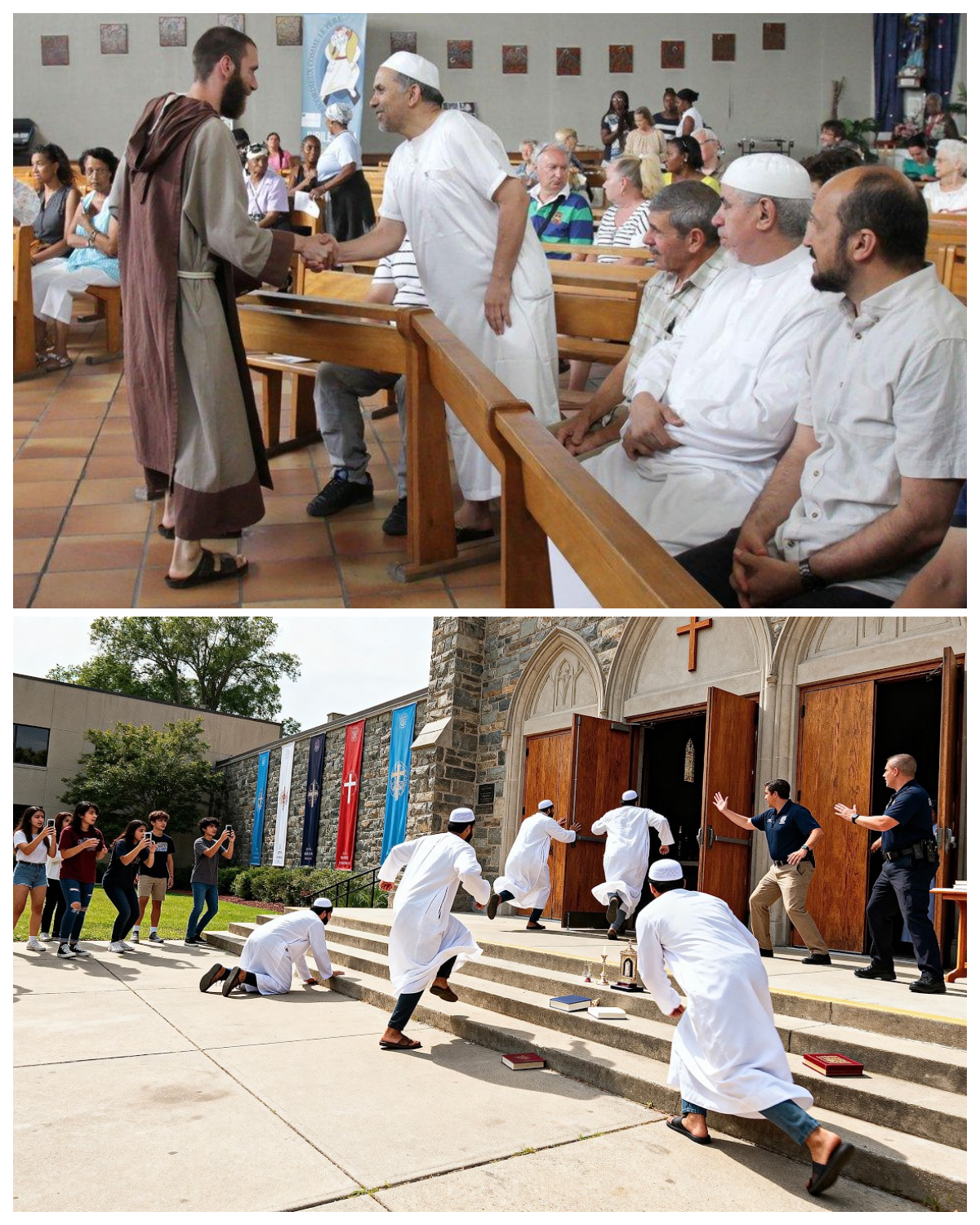 These Muslims Invaded a Catholic School to Steal Eucharist, Unaware God Planned THIS…