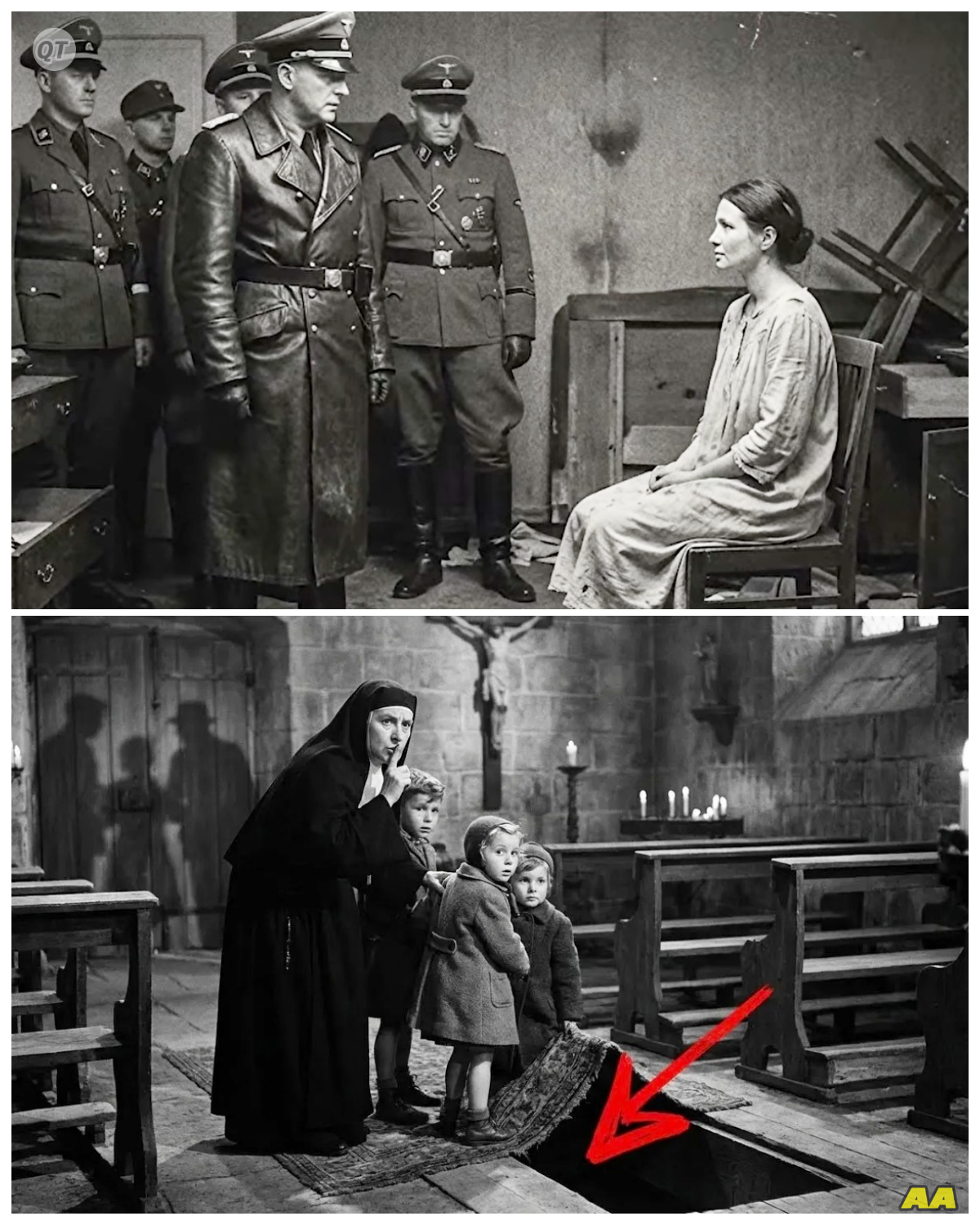 The Nazis Never Discovered That a Nun Was Hiding 83 Jewish Children Under Her Chapel | Denise Bergon-ZZ