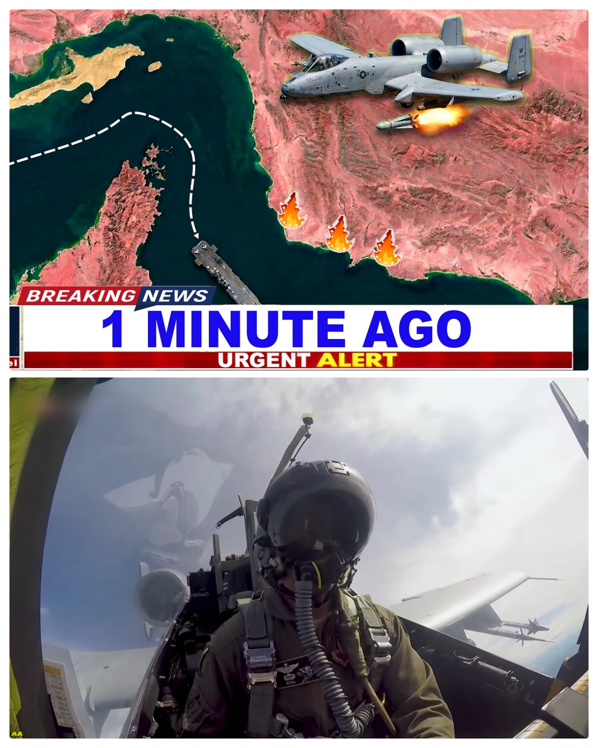 U.S A-10 Warthog Just Did Something HISTORIC Over Iran…Tehran’s Worst NIGHTMARE!