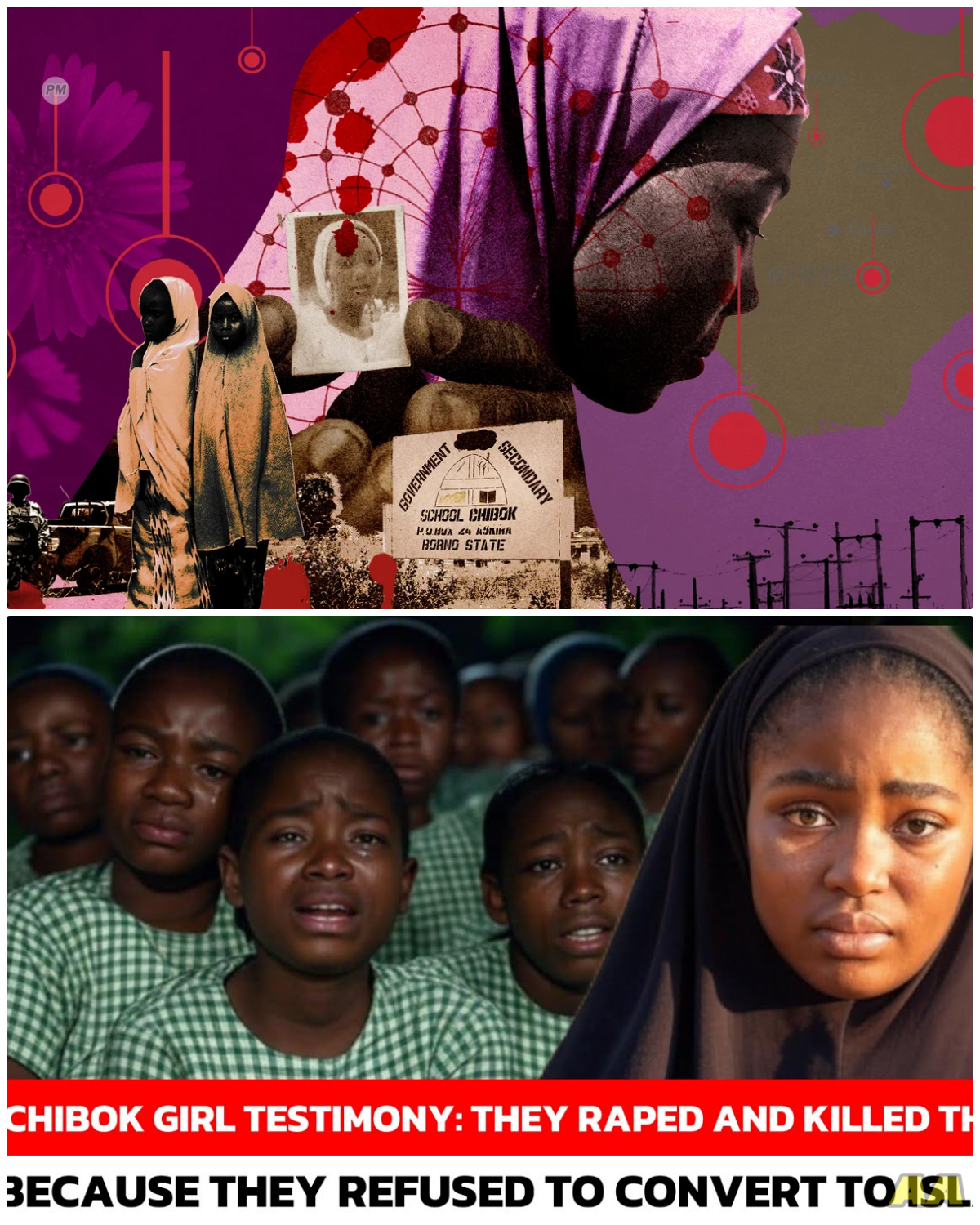 TESTIMONY: She was one of 276 Christian schoolgirls abducted by an Islamist terror group Boko Haram –