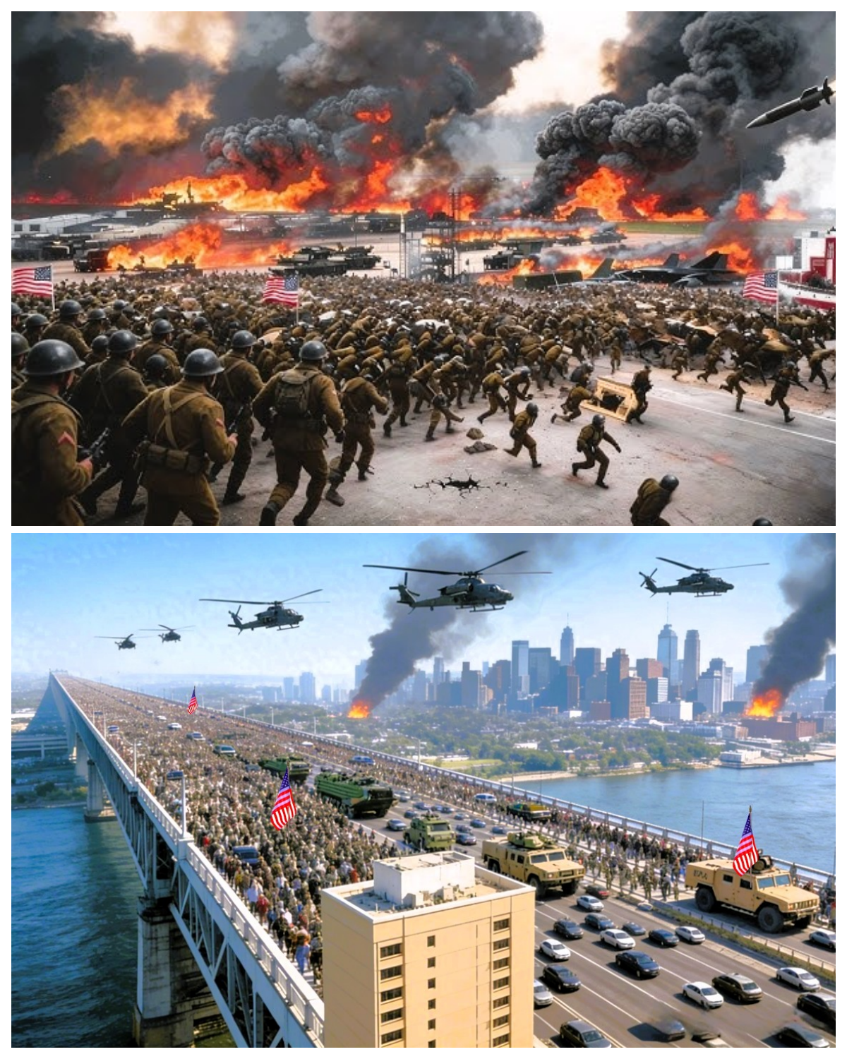 2 MINUTES AGO! Brutal Attack Destroys 50,000 US Troops in an Instant!