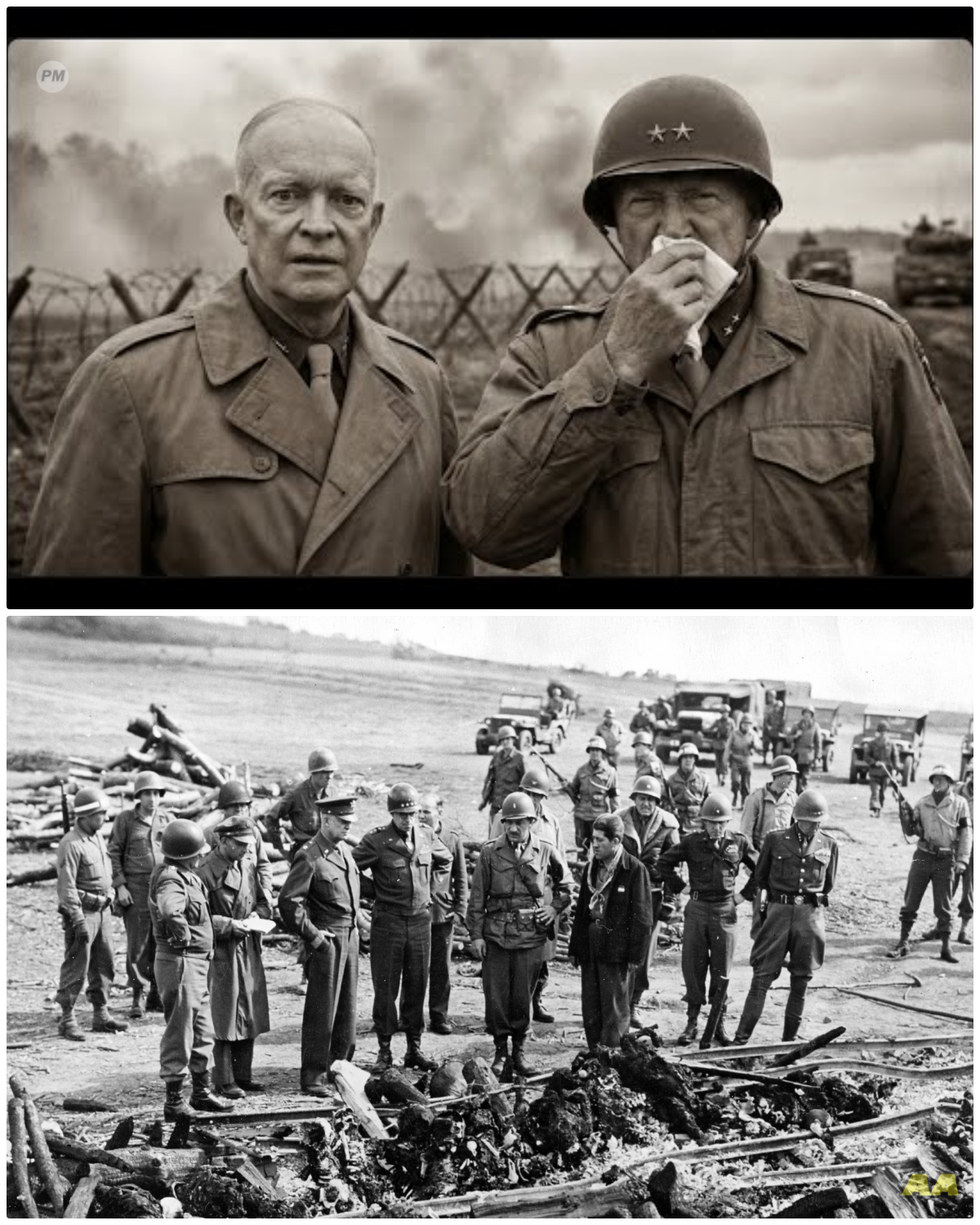 What Patton Made German Civilians Do When He Found the First Camp