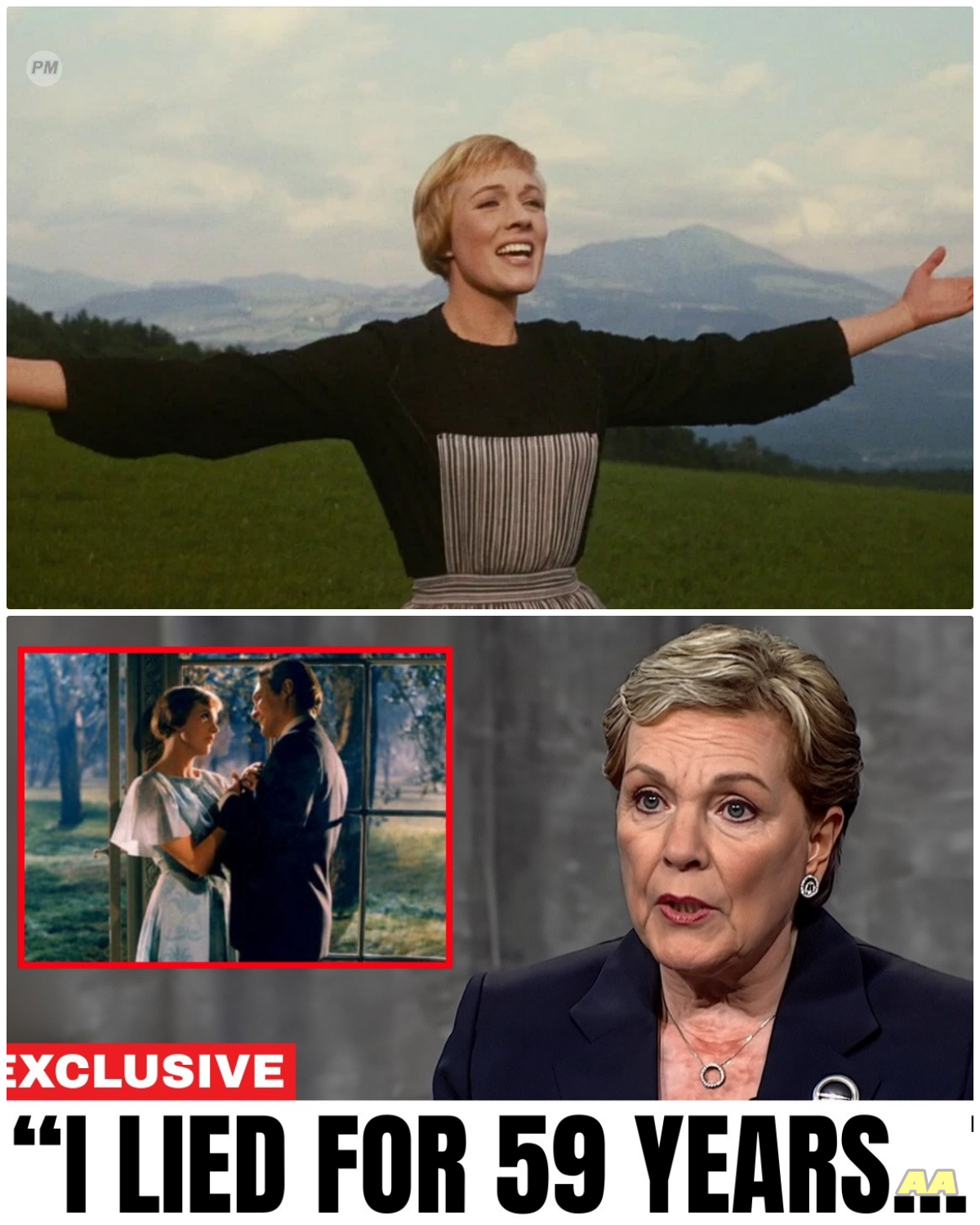 The Forbidden Scenes From ”The Sound of Music” No one Was Supposed To Talk About.  In nineteen sixty-four, during the filming of The Sound of Music, a single sound brought chaos to the set—and nearly destroyed one of the film’s most iconic scenes. It wasn’t dramatic or tragic. It was funny—too funny. So funny that no one could stay in character. Take after take was ruined. The studio spent thousands trying to fix it, then chose to bury the story completely. For decades, it stayed hidden… until Julie Andrews finally told the truth on live television. What really happened in that gazebo? And why did Christopher Plummer—who hated the film—agree to keep quiet?