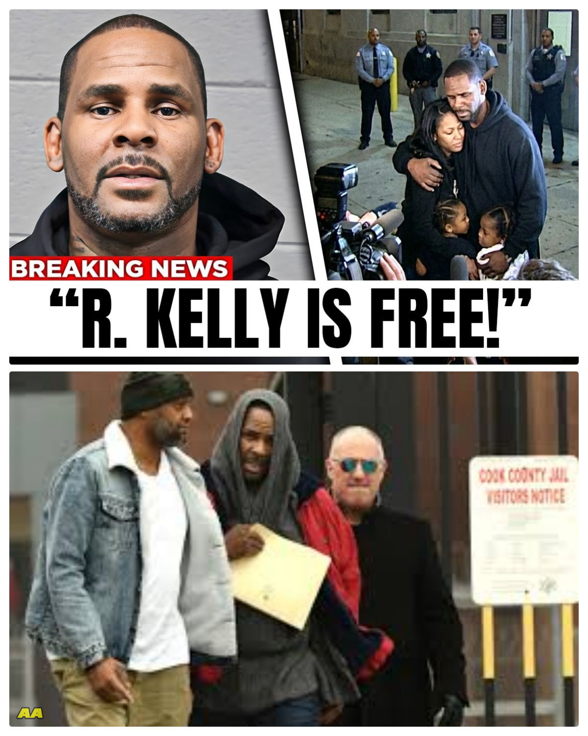 R Kelly Released After New Evidence Leaked