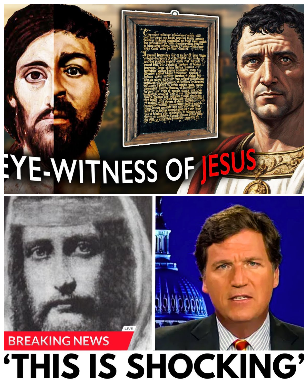 Eye-Witness of Jesus! Letter of Lentulus Describes Jesus in Great Detail to Caesar of Rome!