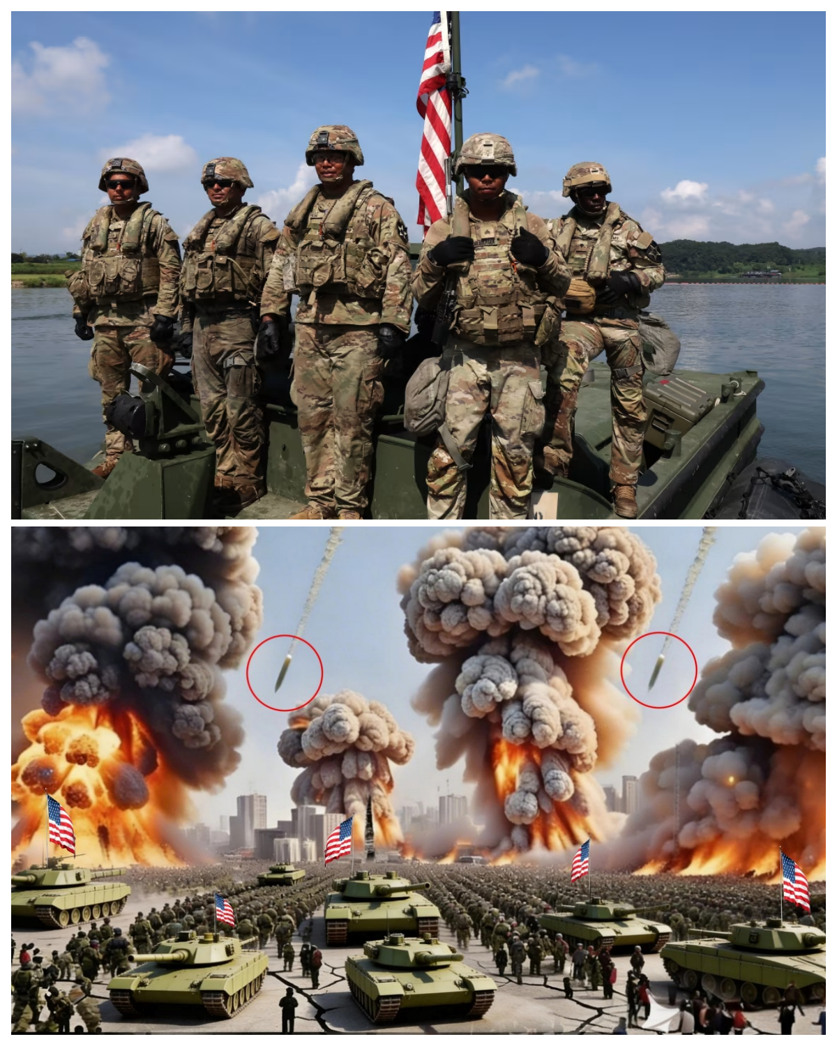 Breaking news! 1.5 million US troops are fleeing, look what’s happening!