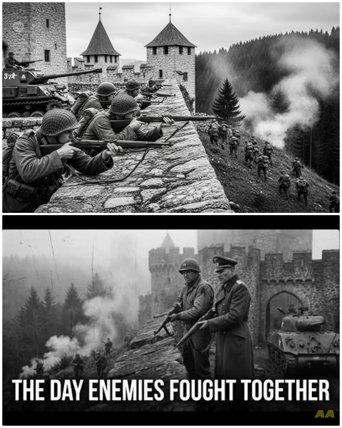 What the German Major Said When He Asked the Americans for Help