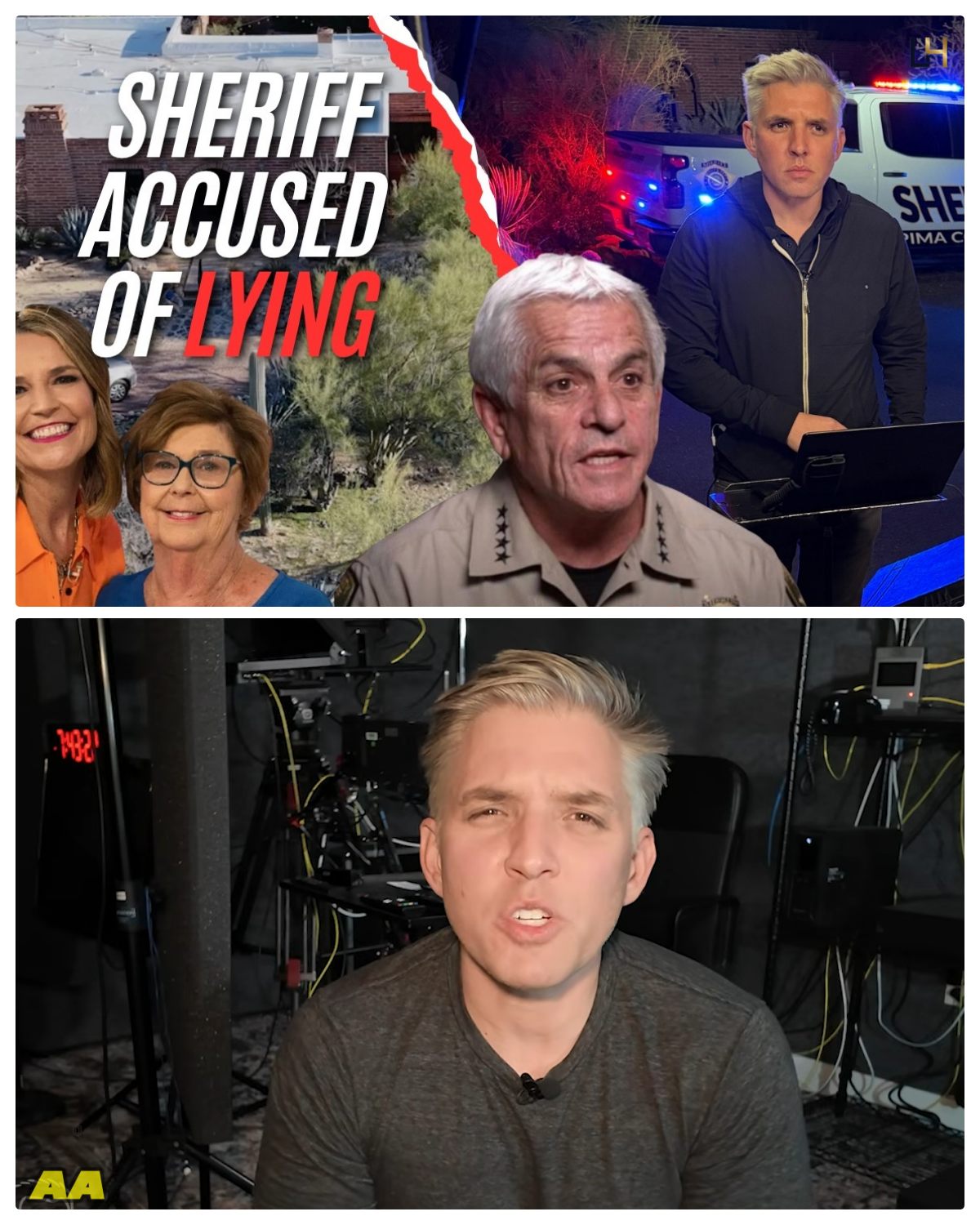 Nancy Guthrie sheriff accused of lying, county supervisor ‘hopes he does right thing and resigns’