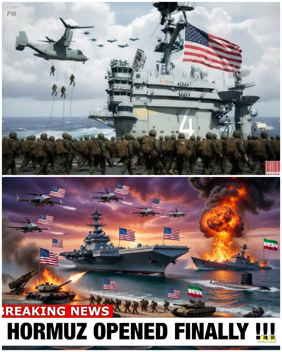 Breaking: 3rd Infantry Division Army & Navy Marines Swarm The Hormuz | Finally Strait Blockade Ends