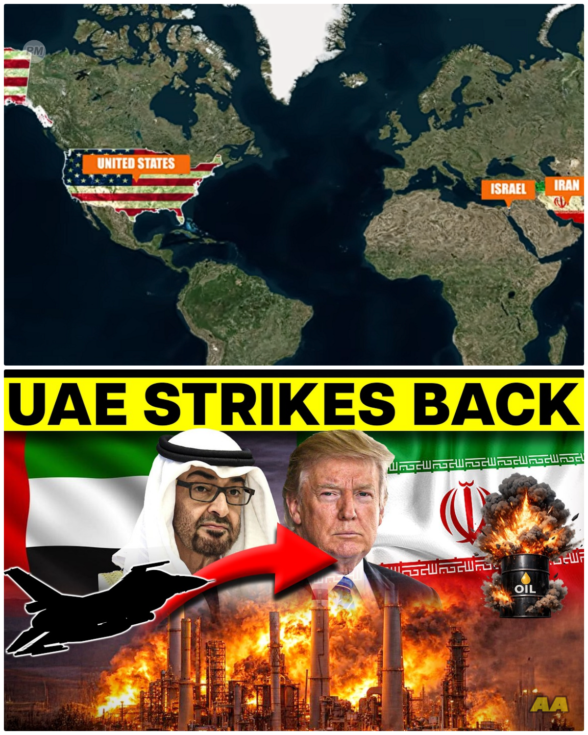 Iran Hit Dubai — Then UAE Jets Crossed the Line Nobody Expected. When Iran hit Dubai, it wasn’t just an attack; it was a declaration of war. But what came next left the world in shock: UAE jets, flying under the radar, crossed into no-man’s land in a retaliatory strike that nobody saw coming. The rules of engagement have just been thrown out the window, and the consequences could change everything. How did a peaceful nation known for luxury and diplomacy turn into an aggressive military force so quickly? And what does this mean for the rest of the world? Hold your breath—because what happens next might just blow your mind. 👇
