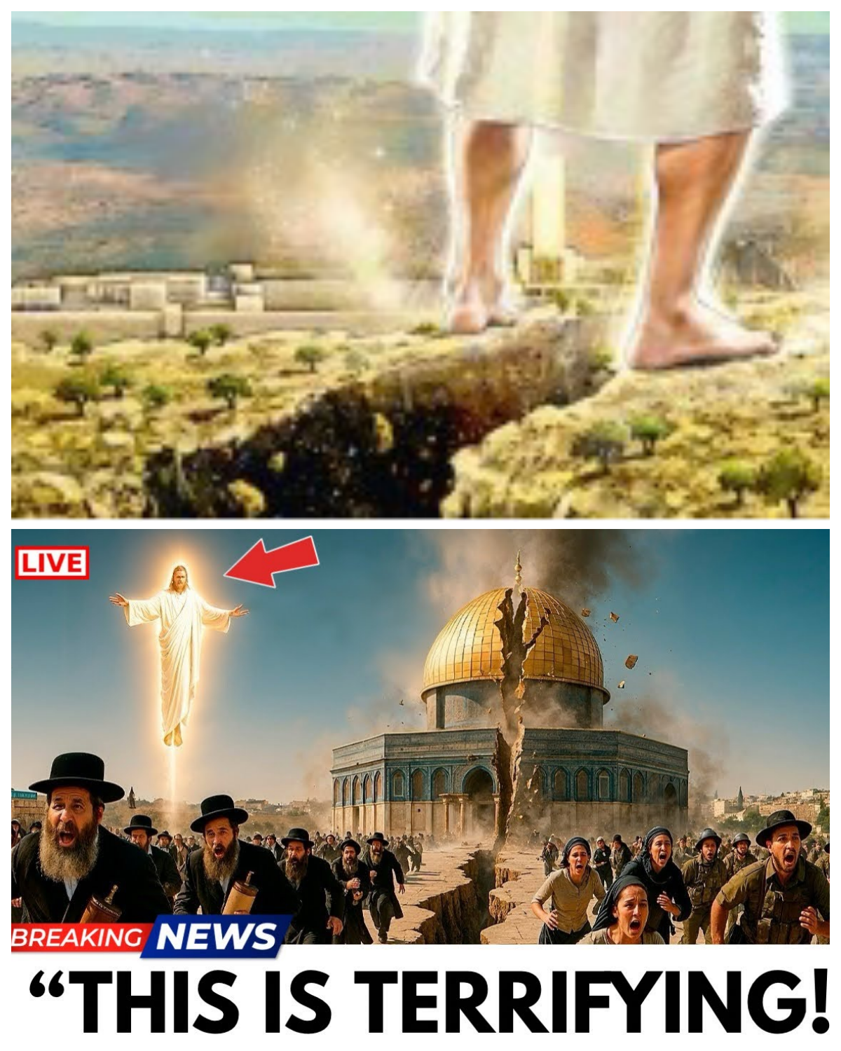 The MOUNT OF OLIVES Is SPLITTING OPEN! Prophecy FULFILLED Before Our Eyes?