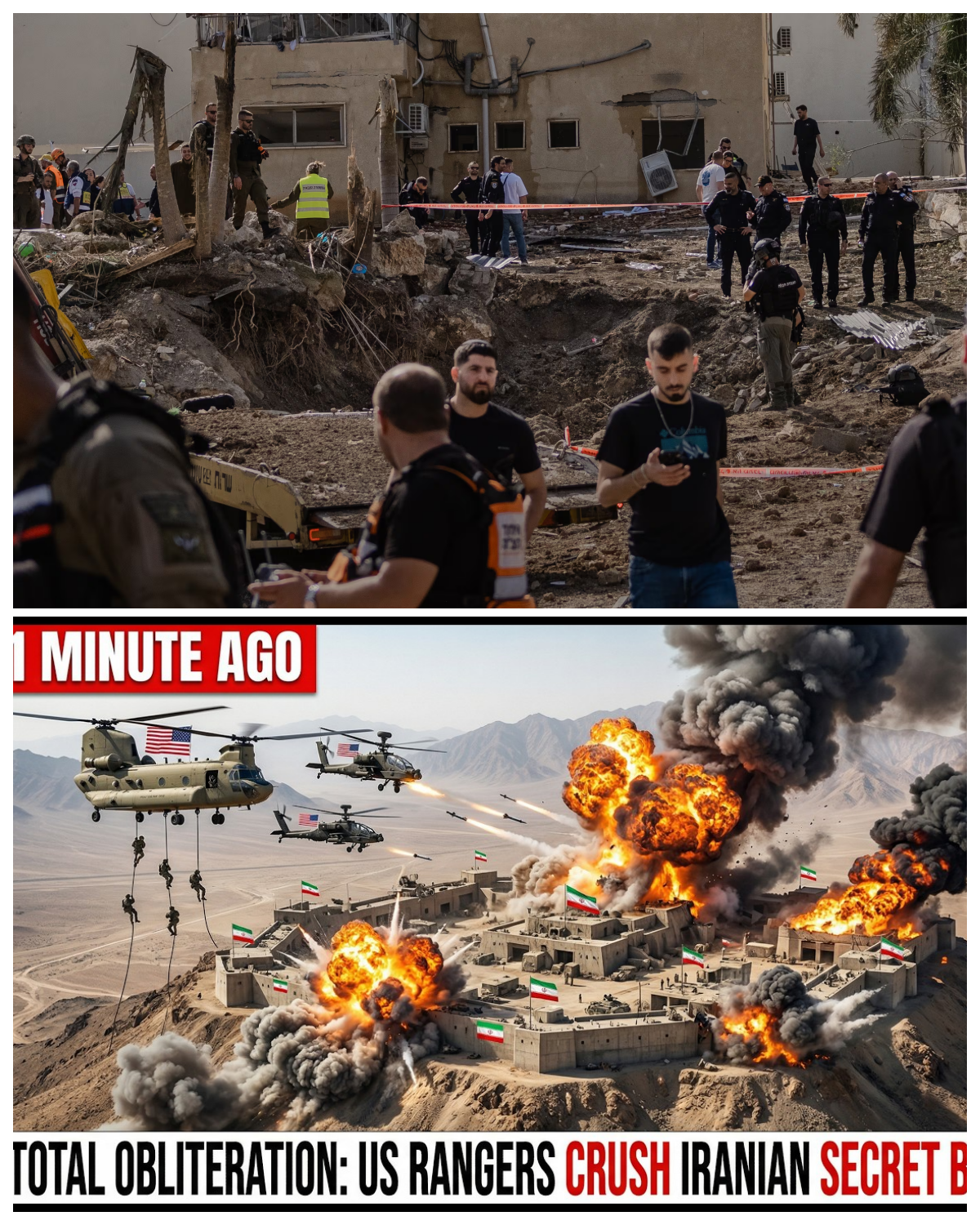 US Rangers OBLITERATE Iranian Secret Base!
