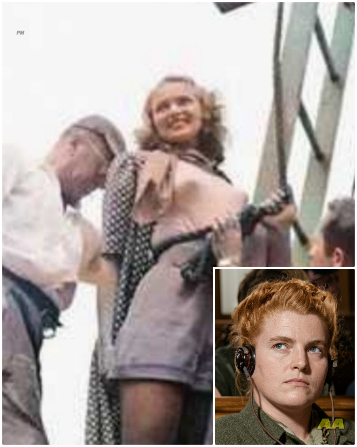 THE BRUTAL Execution of Maria Mandl *Warning REAL FOOTAGE