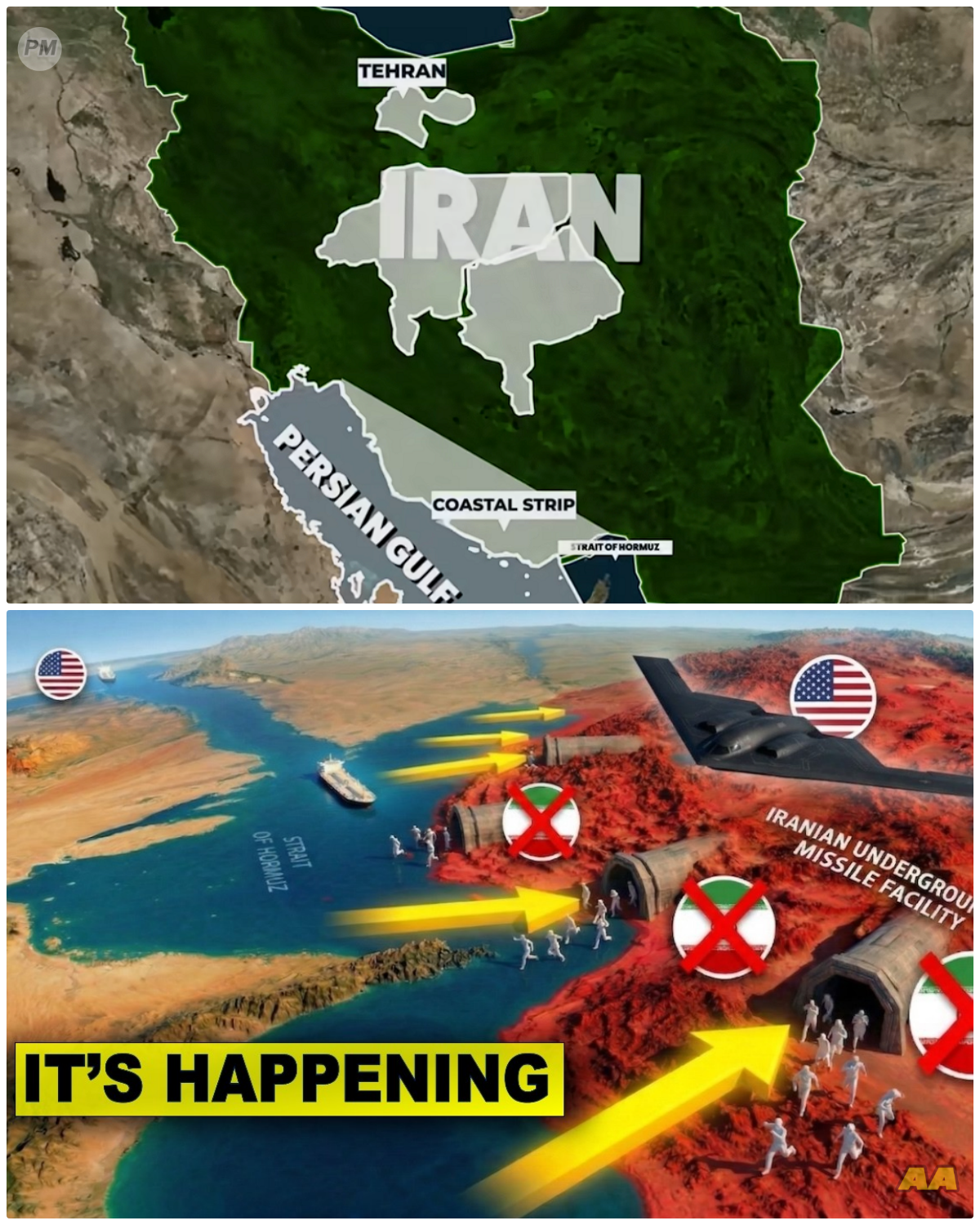 Hormuz Strait Tunnels of Iran Have Been COLLAPSED! Hundreds of Coastal Missiles Stuck in Tunnels