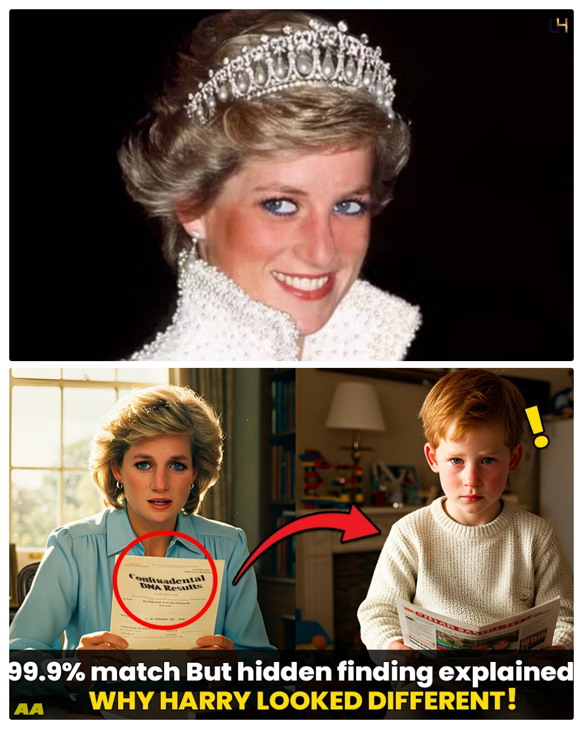 What Diana’s Secret DNA Test Really Revealed – The Palace Shocked!