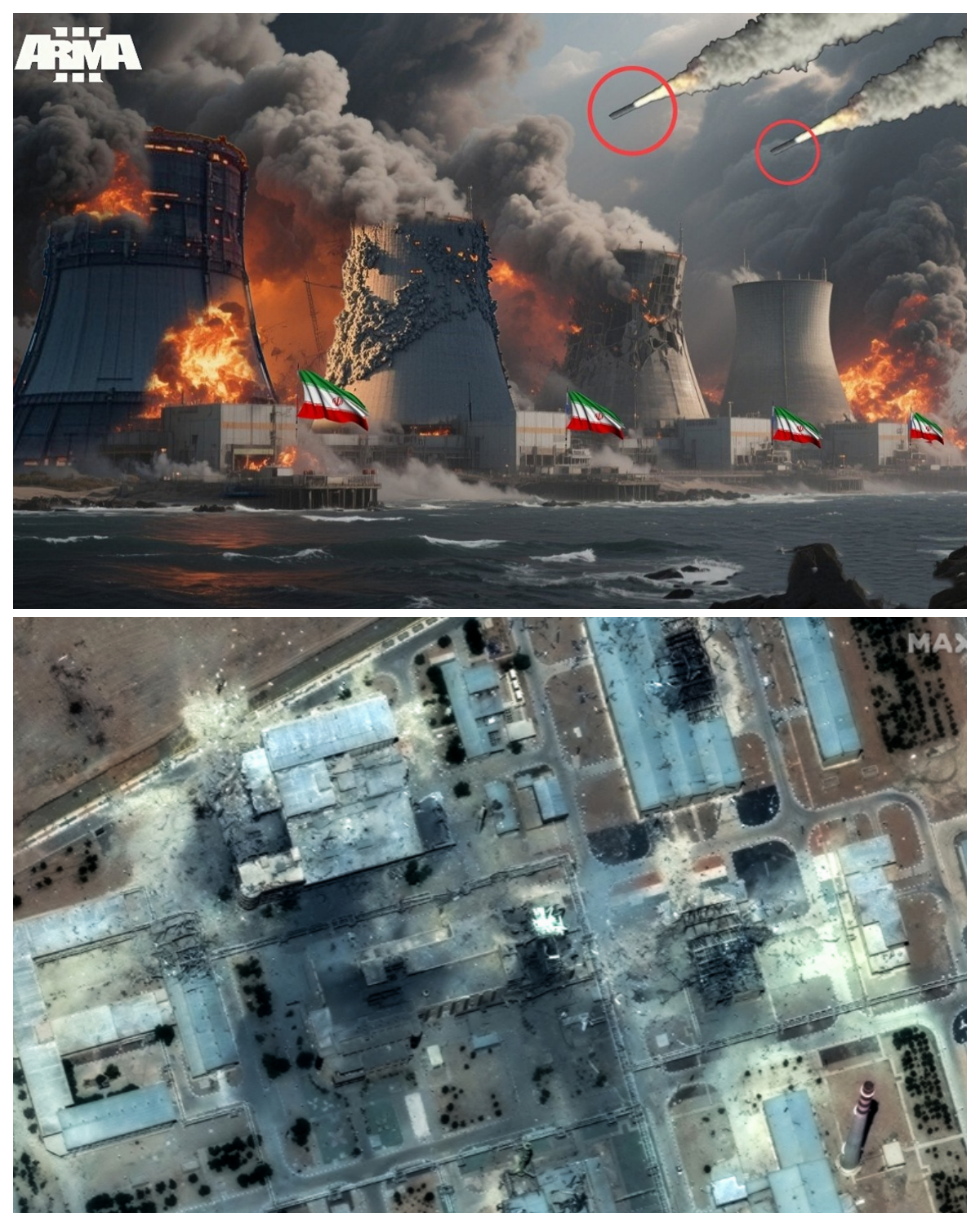 Shocking the World! US Intercontinental Missile Destroys Iranian Nuclear Facility in Tehran – ARMA3