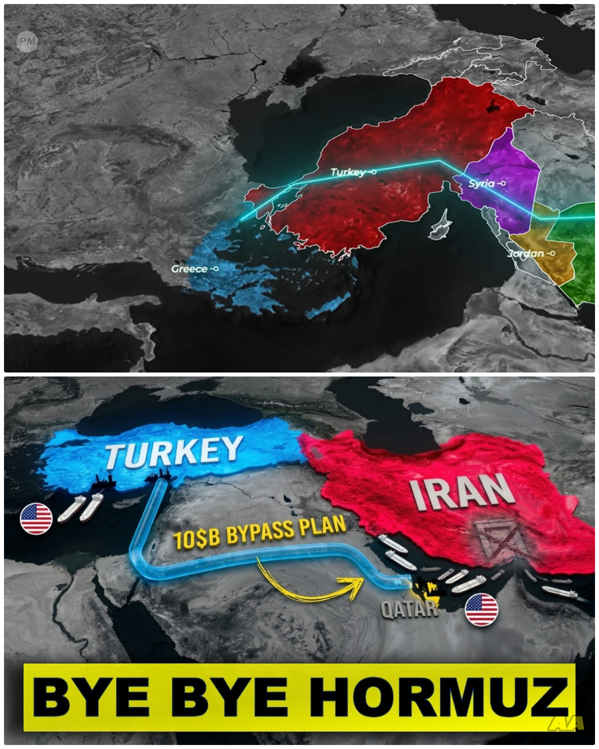 The $10B Plan to Bypass the Strait of Hormuz and the Bab el-Mandeb Strait