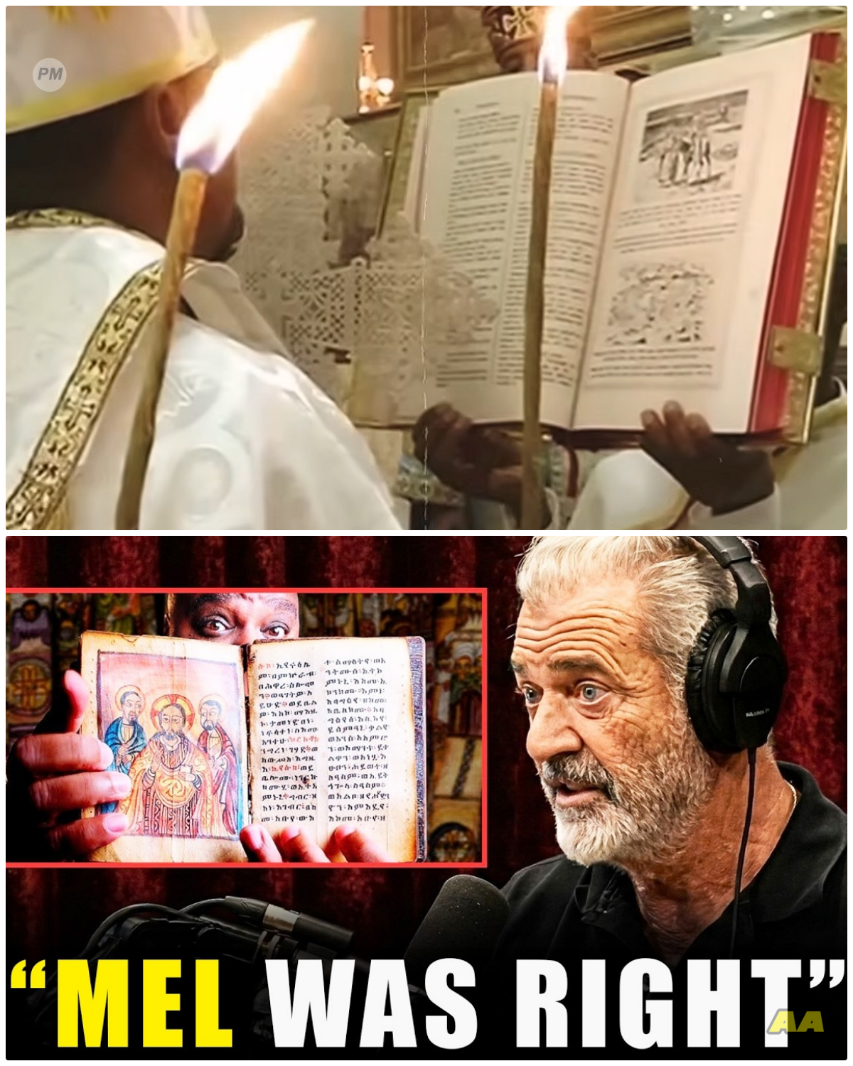 SHOCKING: Mel Gibson Discovers a Shocking Truth About Jesus In The Ethiopian Bible. In a discovery that has the entire world talking, Mel Gibson has uncovered a jaw-dropping truth about Jesus in the ancient Ethiopian Bible that could change everything we thought we knew about history. What could this shocking revelation mean for Christianity? Was there something hidden for centuries, waiting to be revealed? This isn’t just another biblical finding—this is a truth so powerful, it could unravel decades of religious beliefs. Mel Gibson’s exploration has unearthed secrets that no one could have ever anticipated, and now, the whole world is waiting for the truth to come out. The drama and intrigue surrounding this discovery might just be the most controversial thing to hit the religious world in centuries. 👇