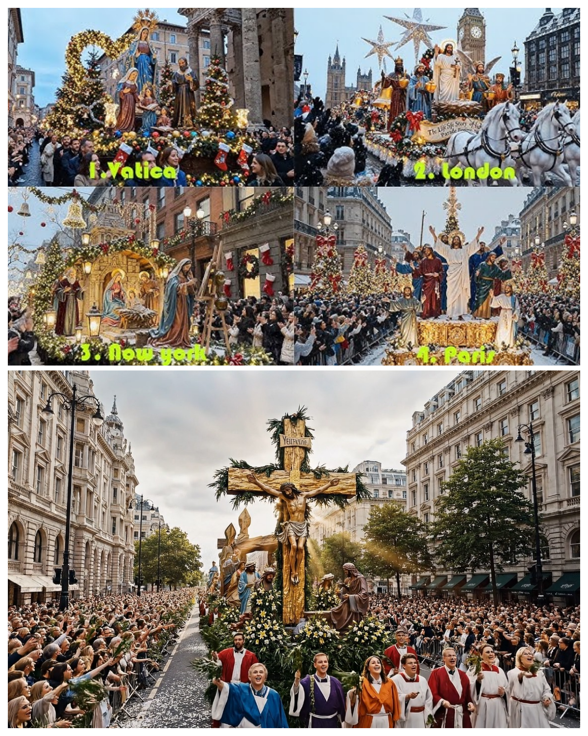 London Jesus Parade: The Most Spectacular Palm Sunday Parade 2026 Biblical Procession