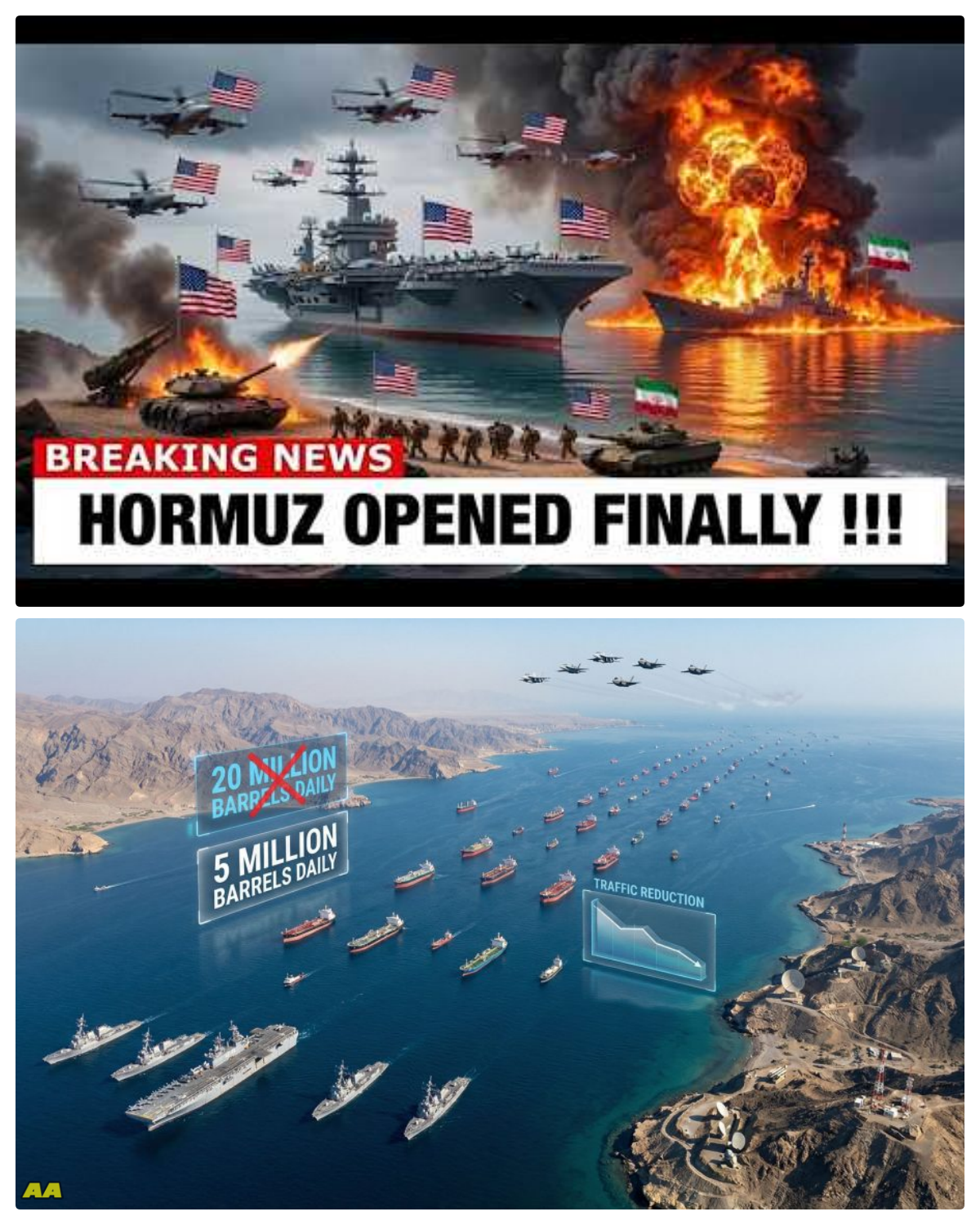IT’S OVER: Massive U.S. Military SWARM at The Hormuz! Watch the Blockade Collapse!