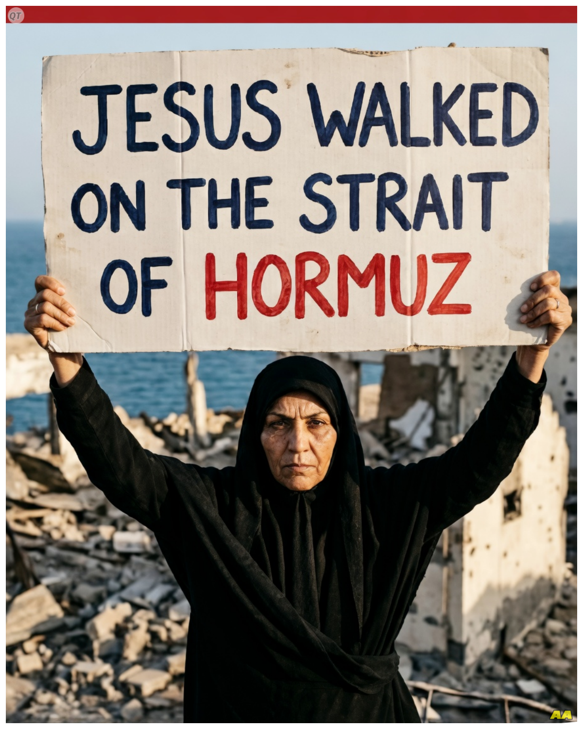 IRGC Navy Commander’s Wife Goes Viral: His Last Call — He Saw JESUS Walking on the Strait of Hormuz