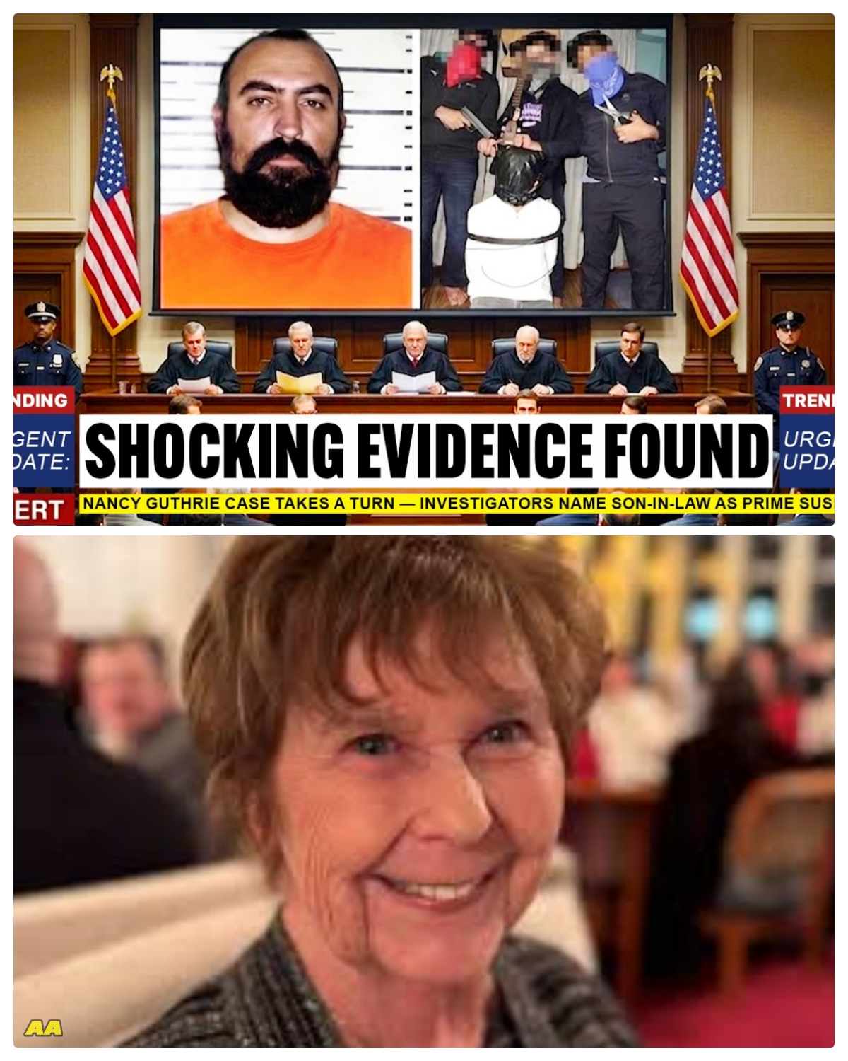 Nancy Guthrie Case Takes a Turn — Investigators Name Son in Law as Prime Suspect