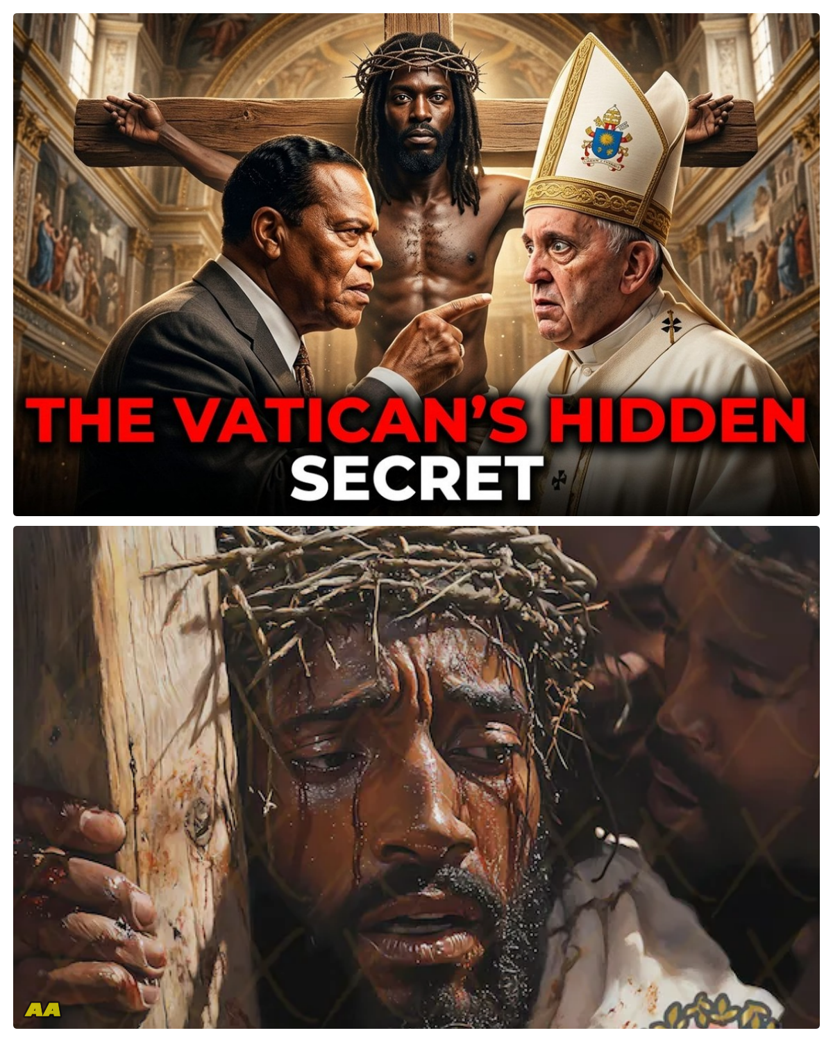 The Vatican KNEW Jesus Was Black And Has Been Hiding It For Centuries — Louis Farrakhan