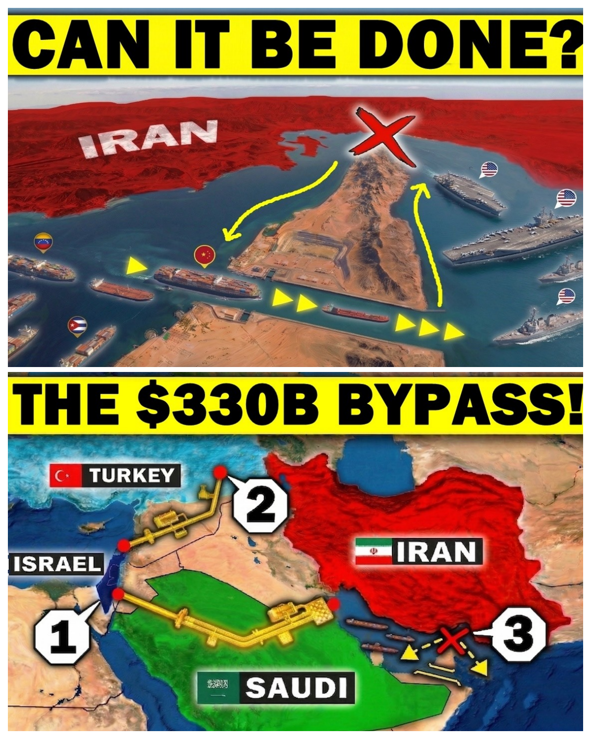 The $300 Billion Mega-Canal to END Iran’s Hormuz Trap