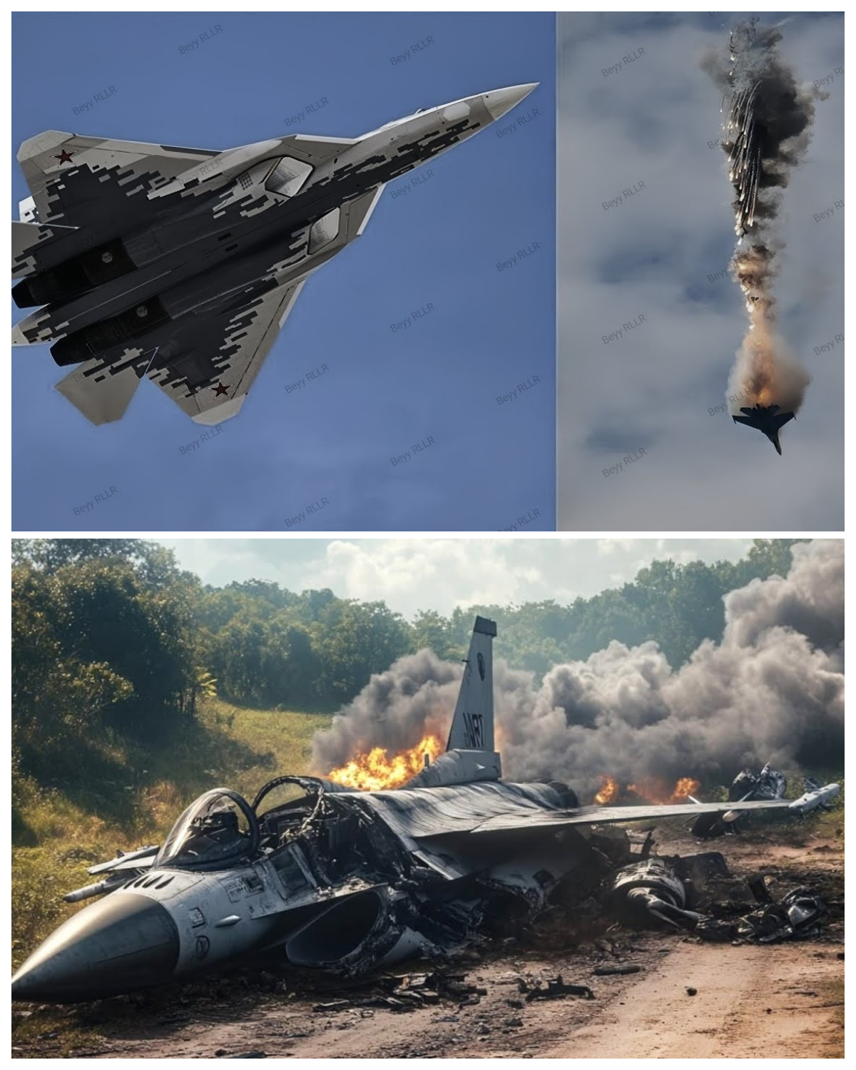 A US F-35 Fighter Jet Was Shot Down by a SU-57. See What Happened!